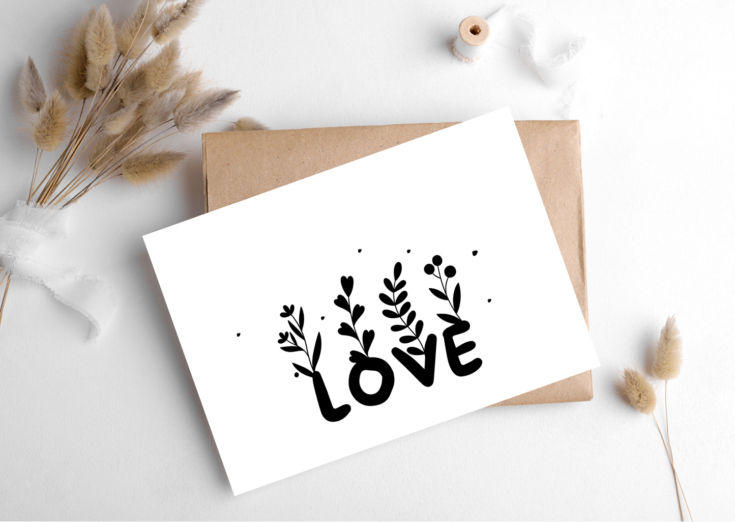 BLOOMING LOVE CARD