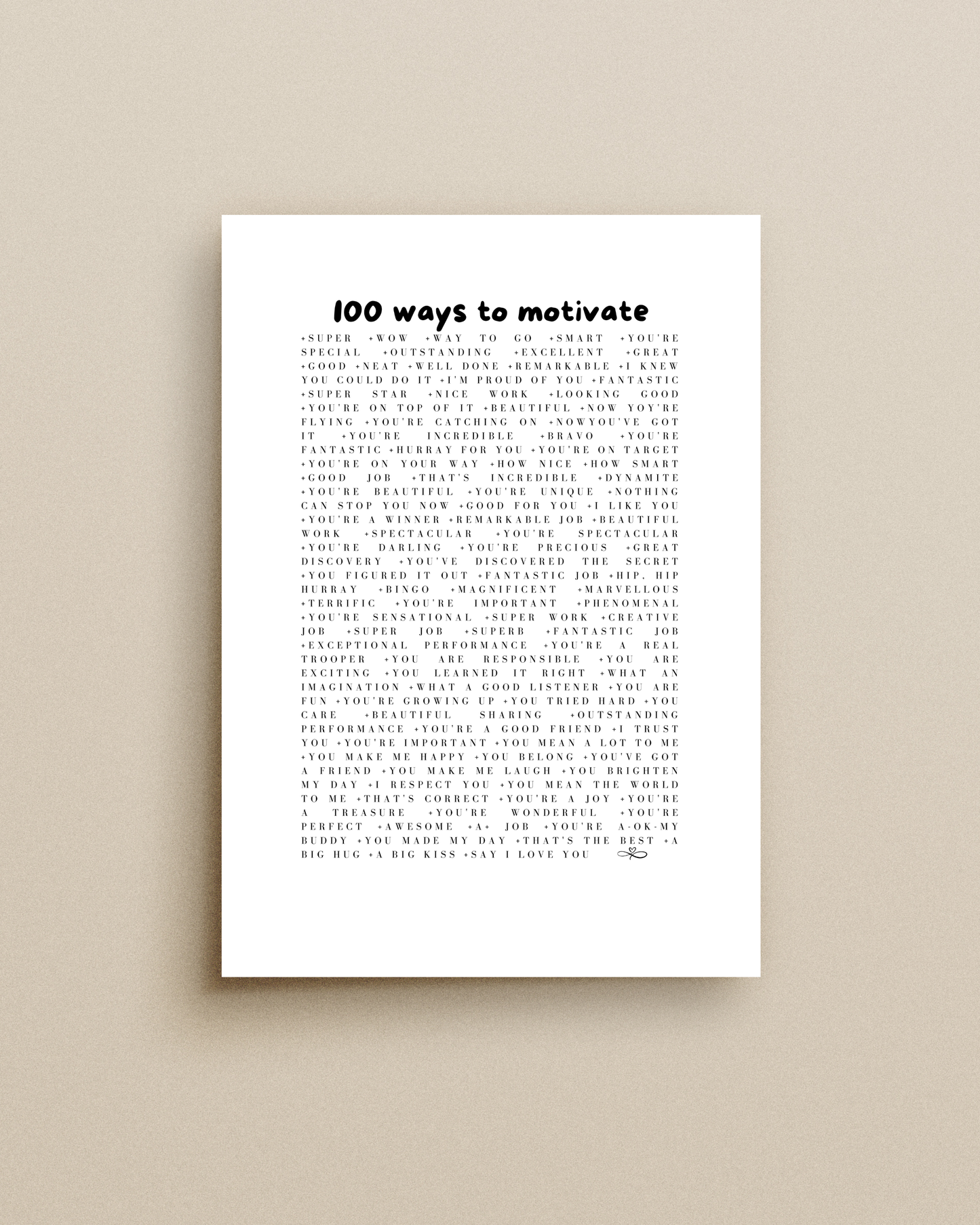 100 Ways to Motivate Print