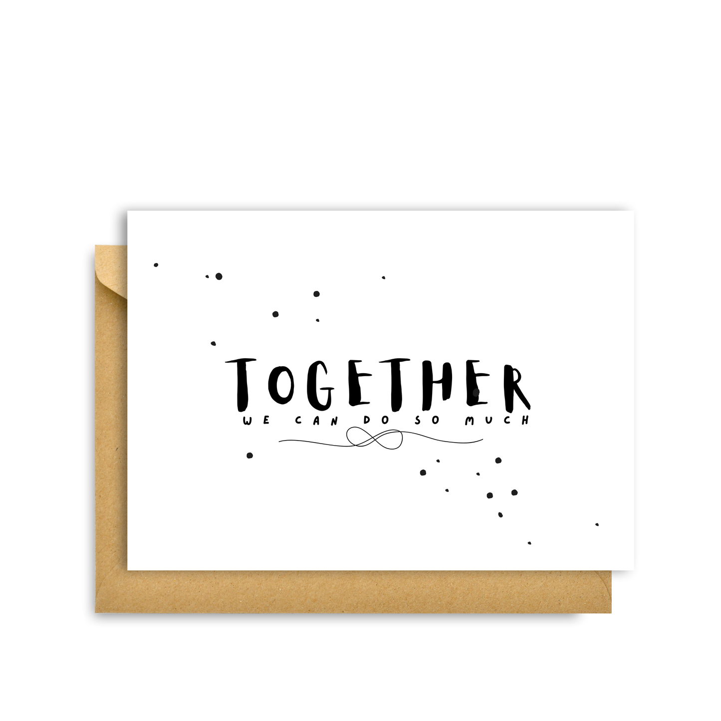 TOGETHER FONT CARD