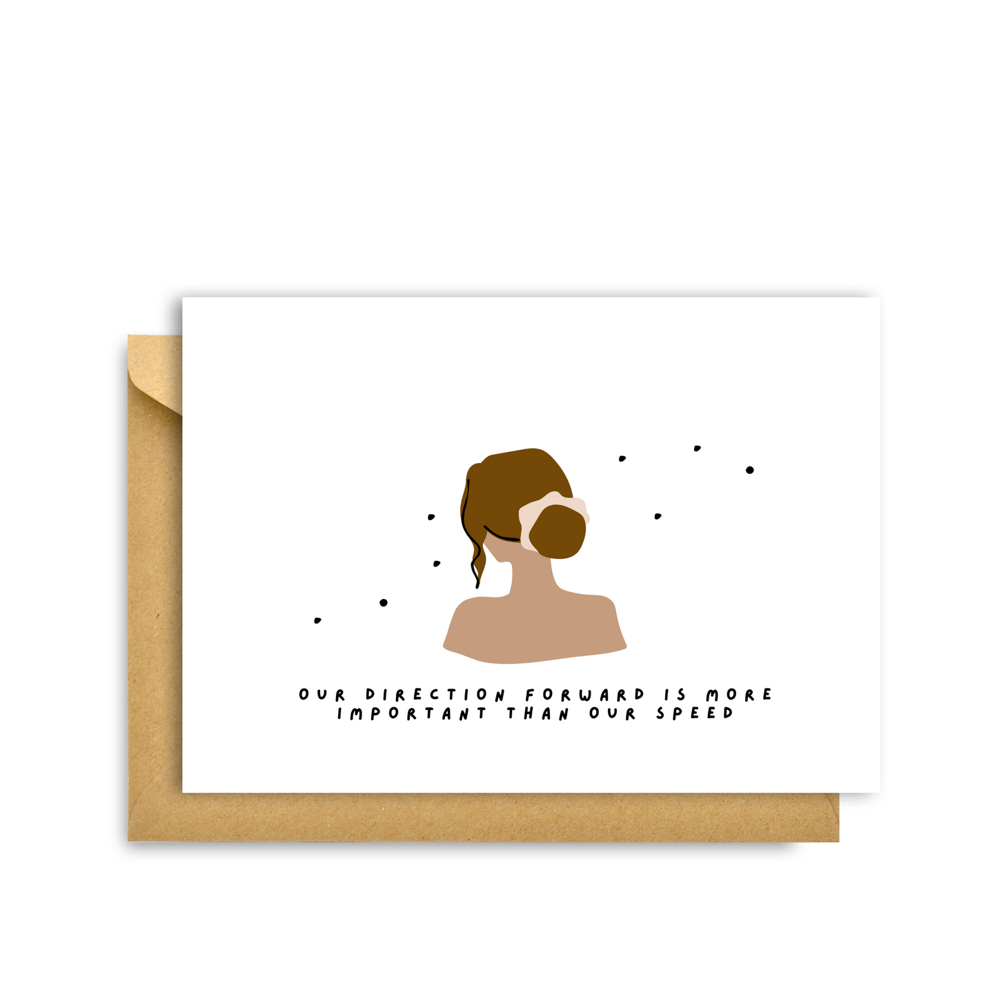 OUR DIRECTION AND SPEED MOTIVATIONAL CARD
