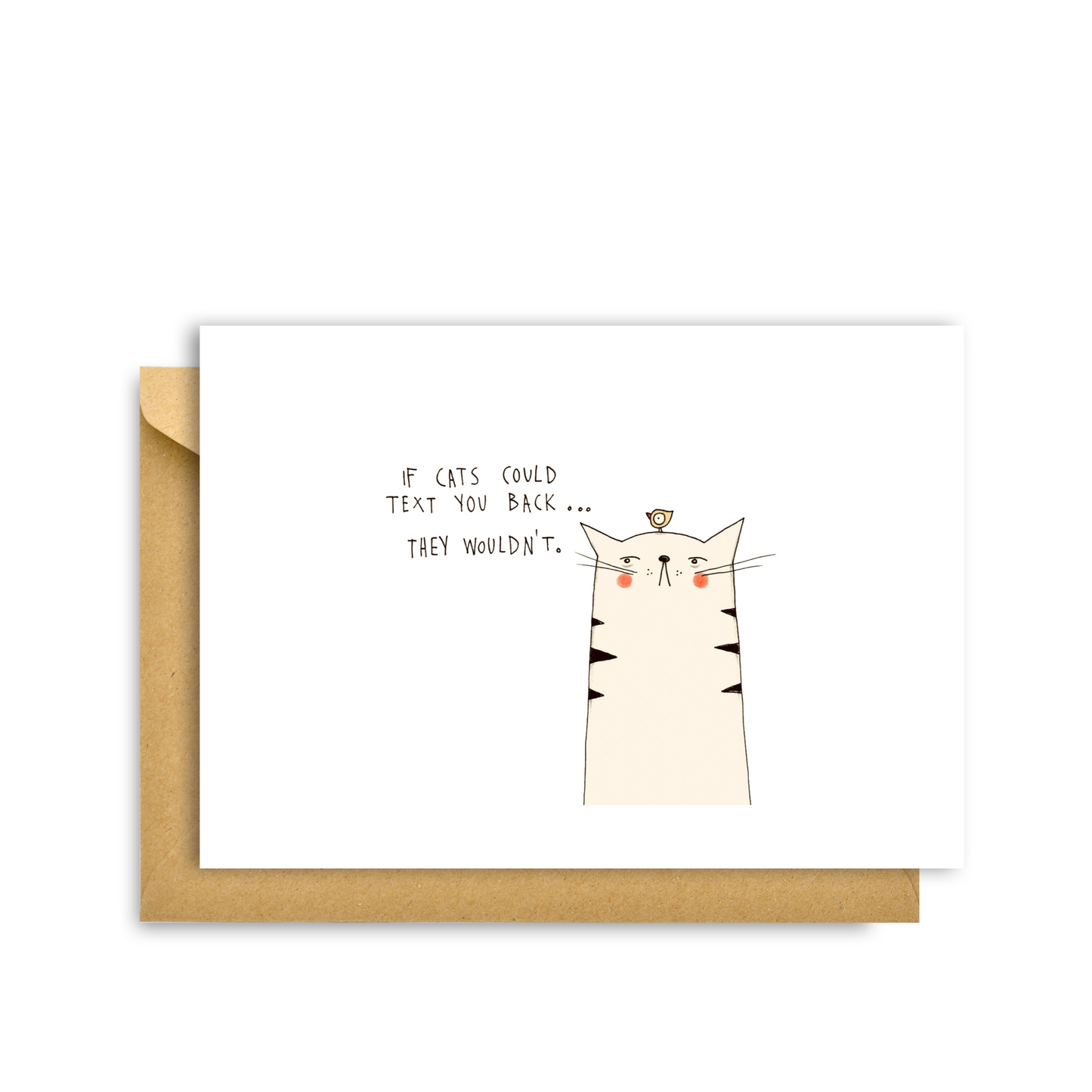 Cat Text Card