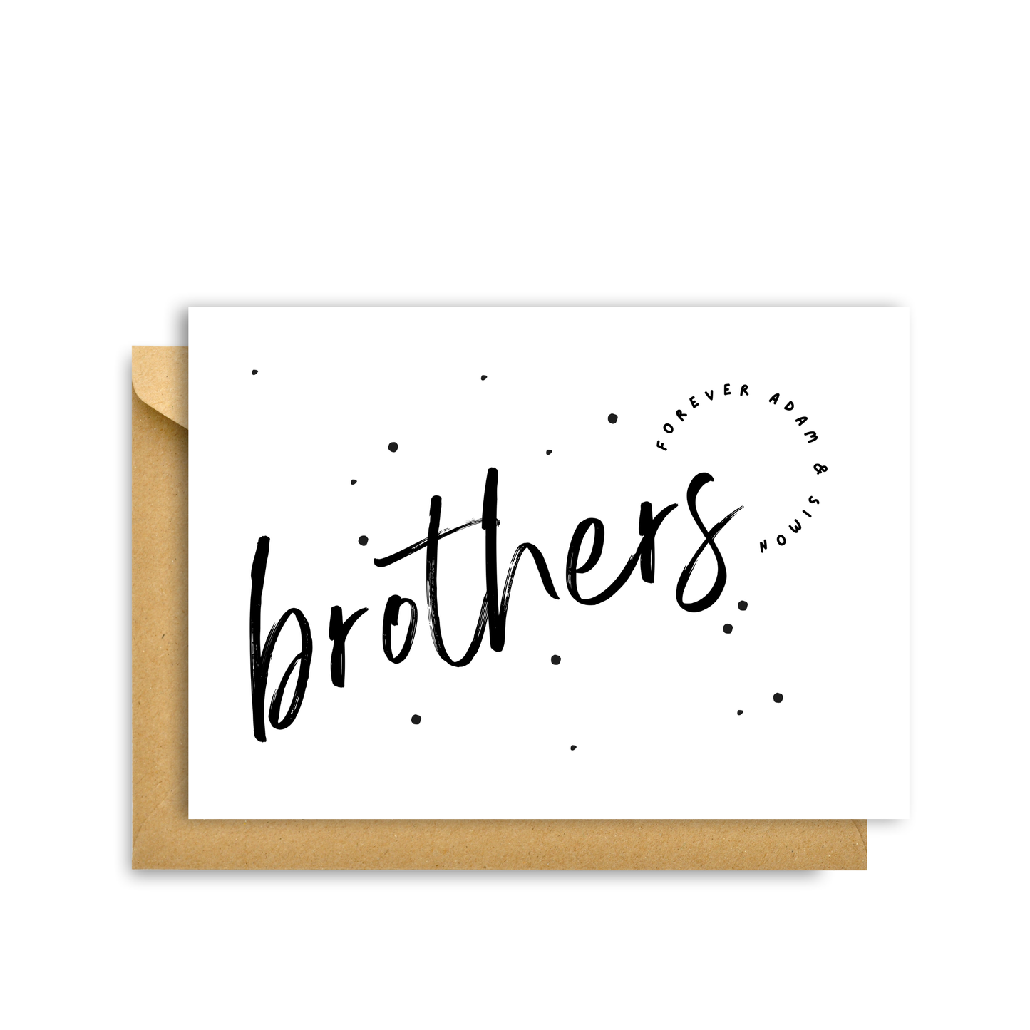 BROTHERS FOREVER CARD
