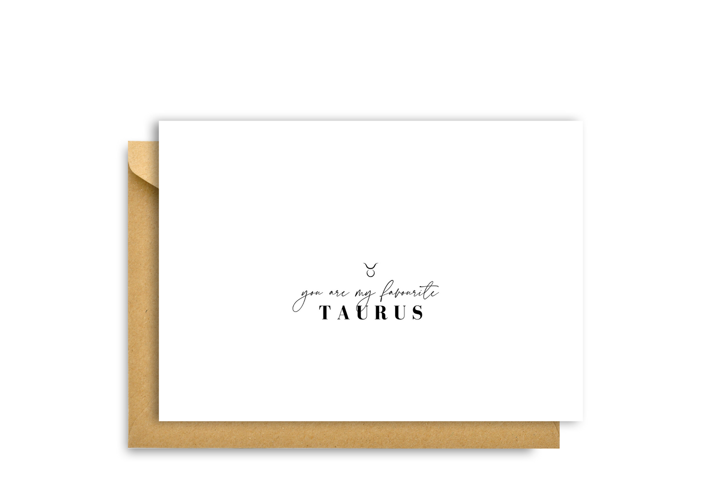 ZODIAC STAR SIGN CARD