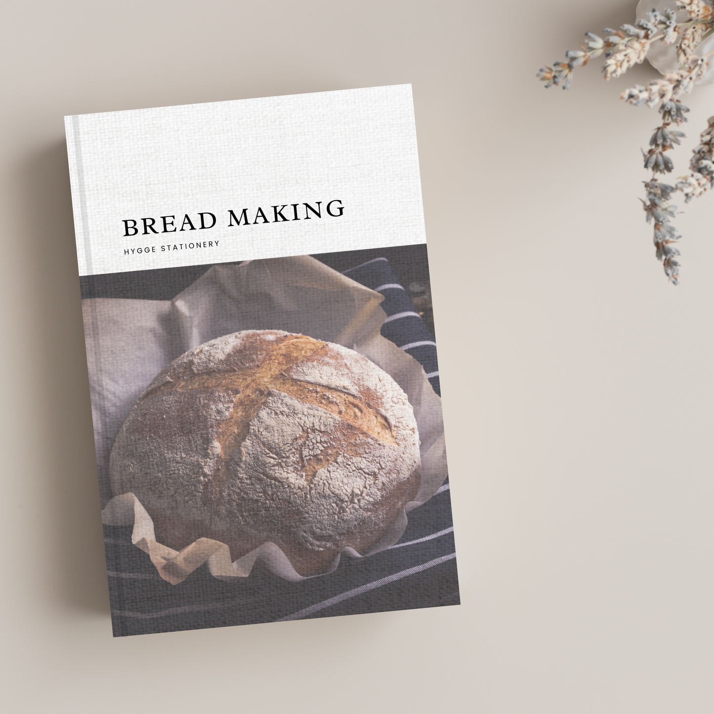 BREAD MAKING JOURNAL, LINED NOTEBOOK