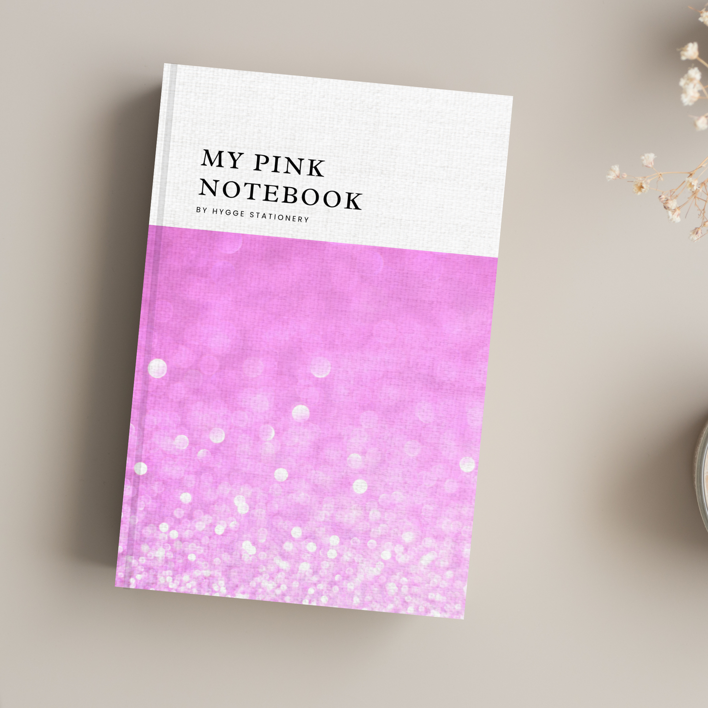MY PINK NOTEBOOK, LINED