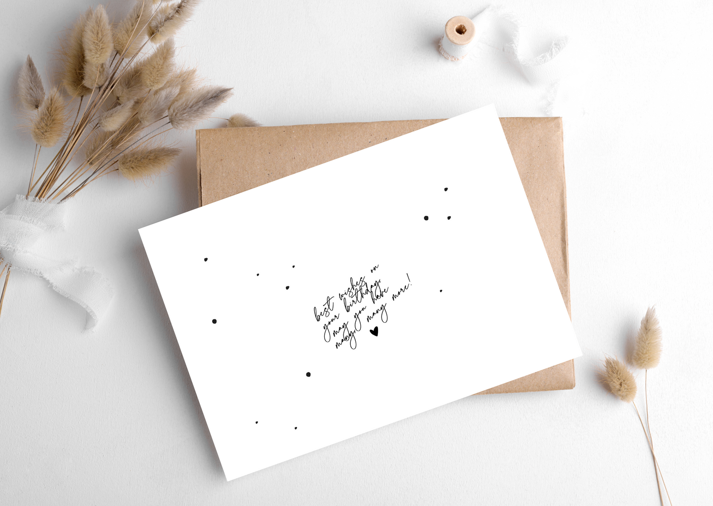 BEST WISHES ON YOUR BIRTHDAY CARD