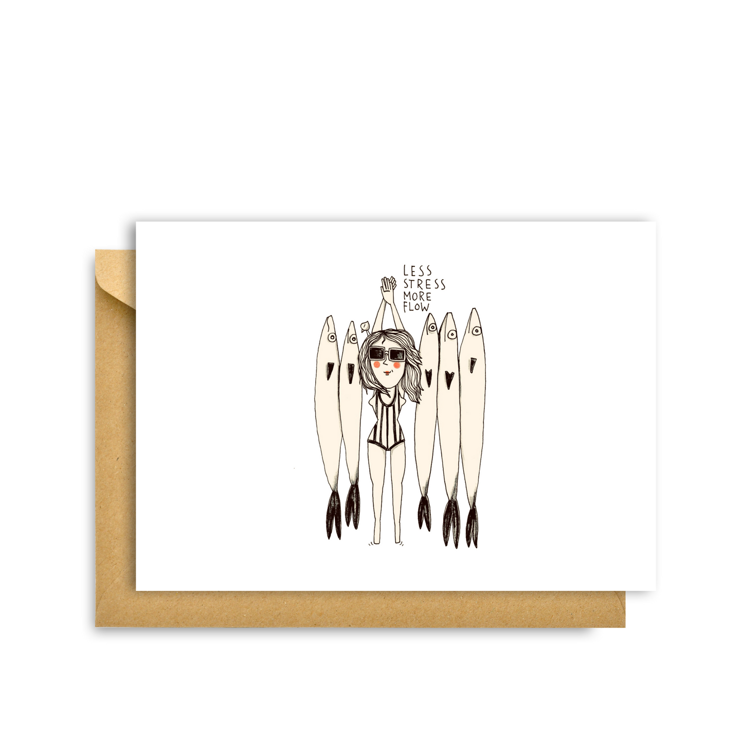 Less Stress, More Flow Card