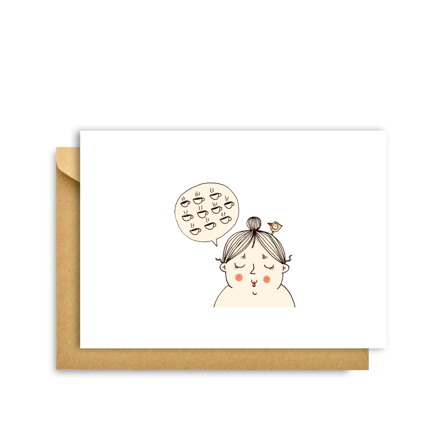 Coffee In My Mind Card