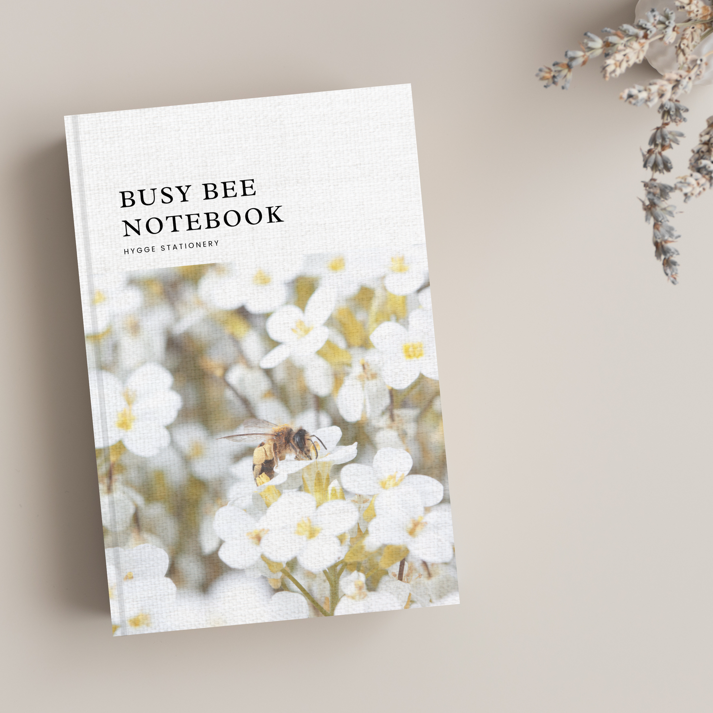BUSY BEE NOTEBOOK, LINED