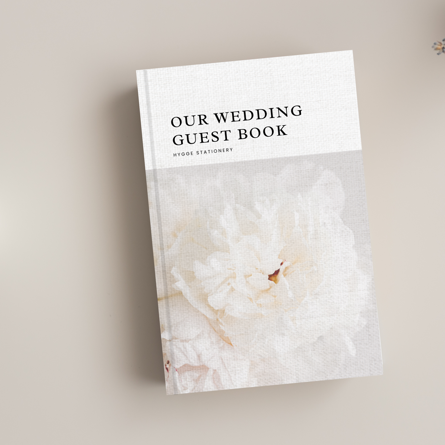 OUR WEDDING GUEST BOOK, BLANK NOTEBOOK