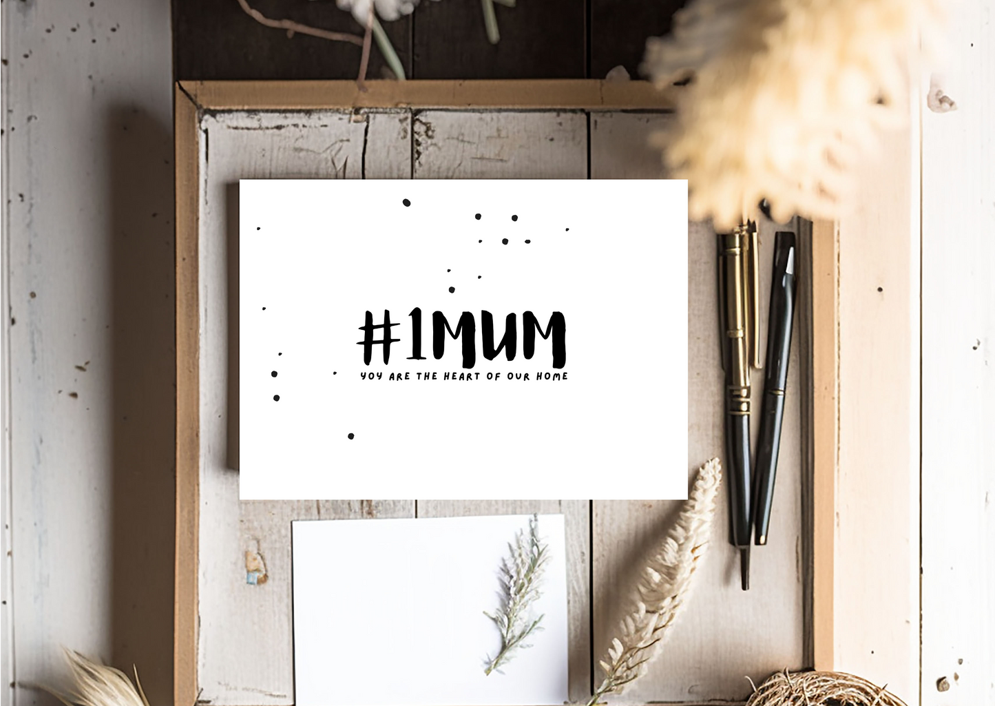 #1 MUM CARD