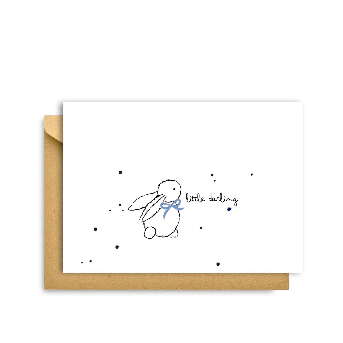 BOY BUNNY CARD