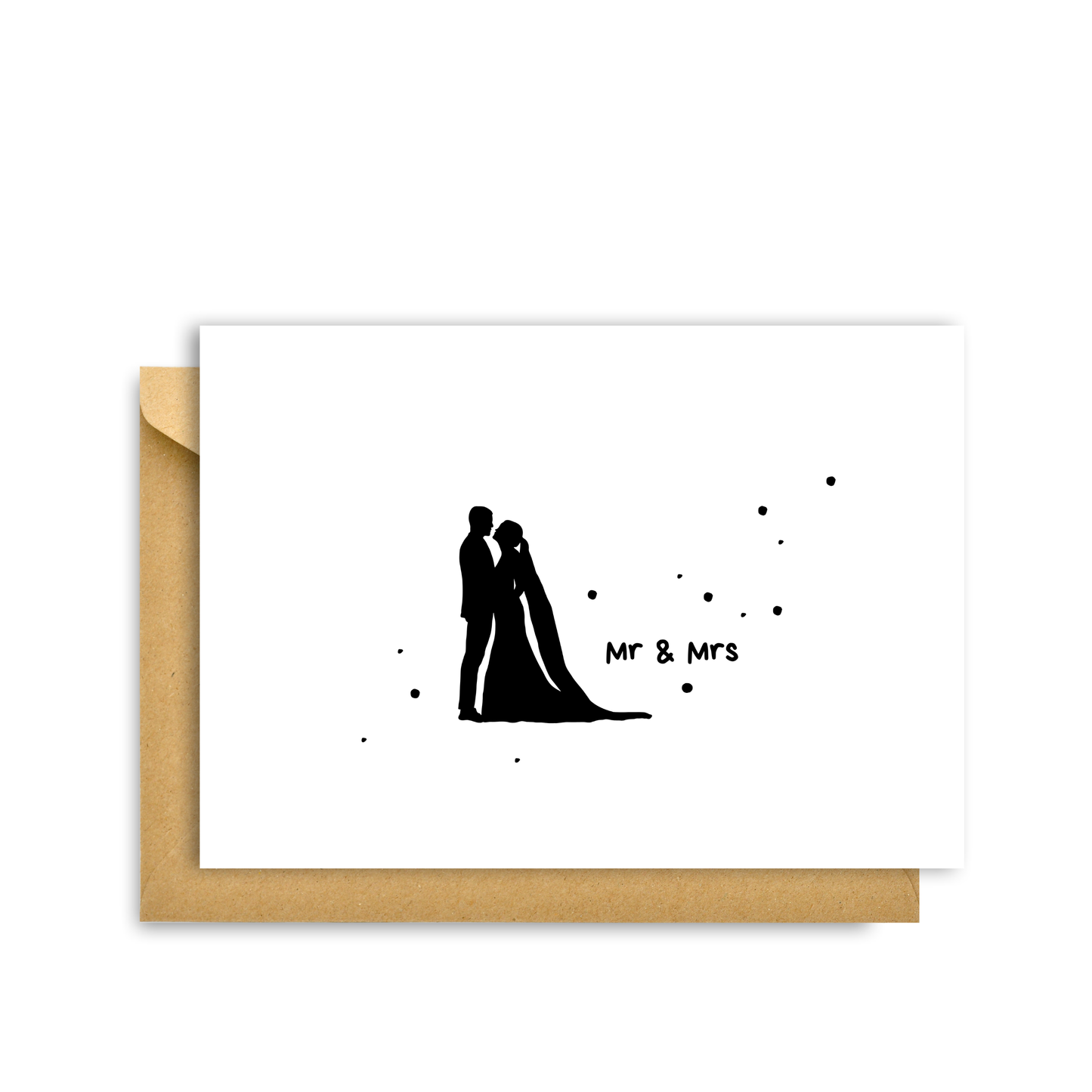 FOR WEDDING MR & MRS CARD