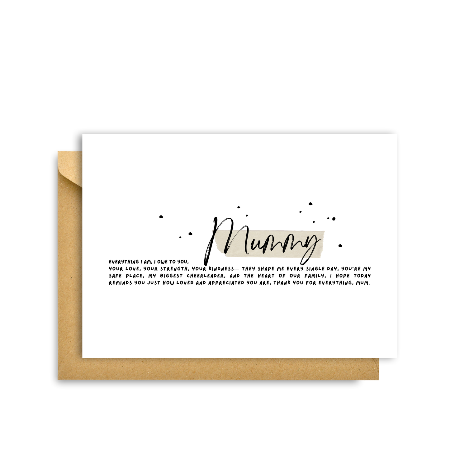 MUMMY CARD