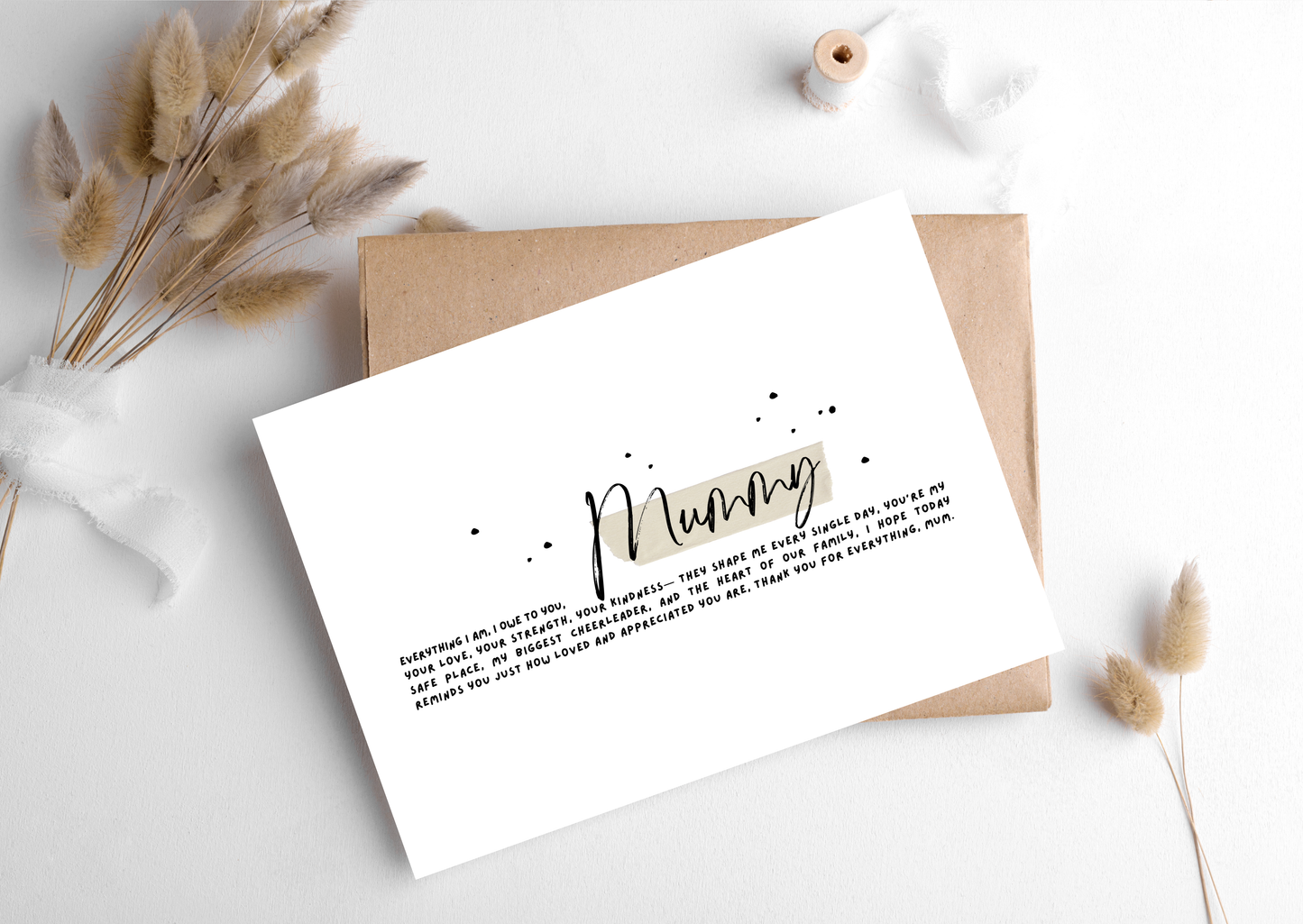 MUMMY CARD