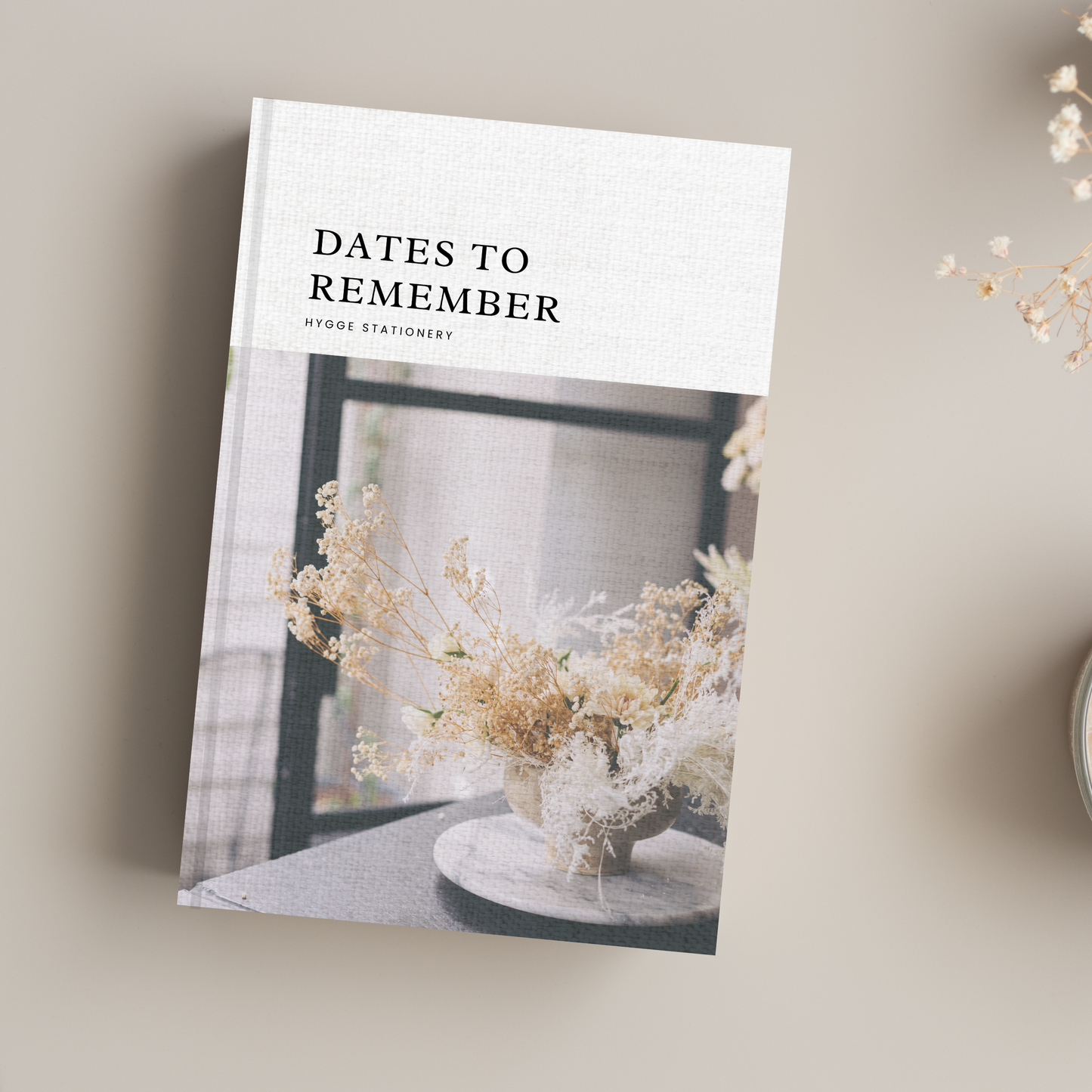 DATES TO REMEMBER, LINED NOTEBOOK