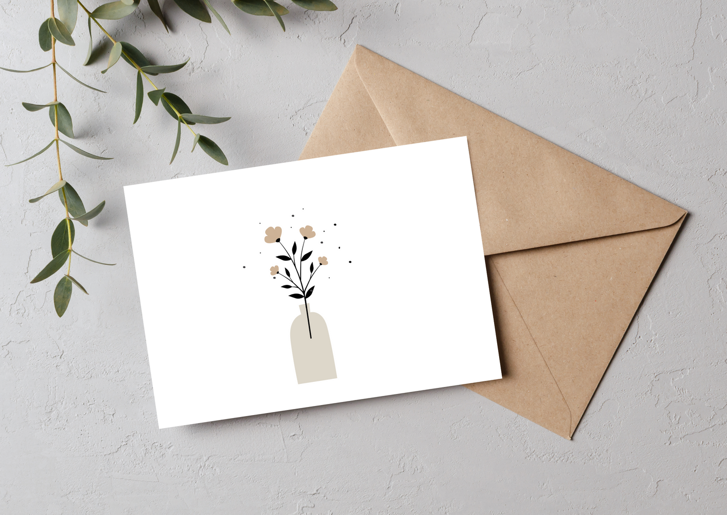 HYGGE FLOWER VASE BUNDLE 5x CARDS