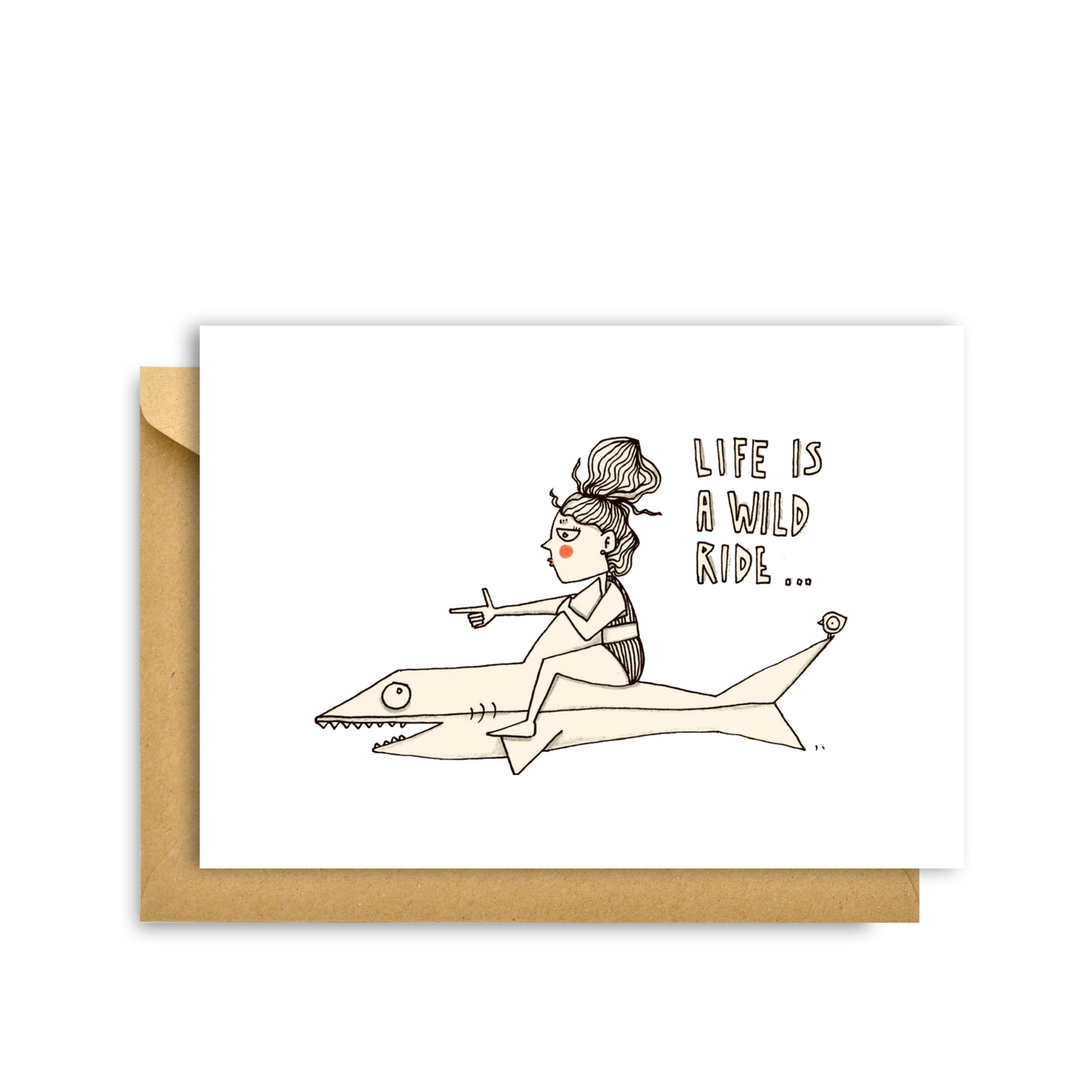 Life Is A Wild Ride Card