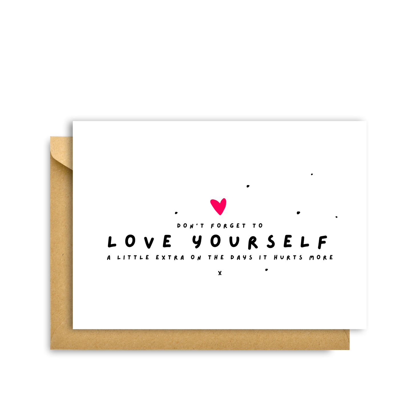 LOVE YOURSELF CARD
