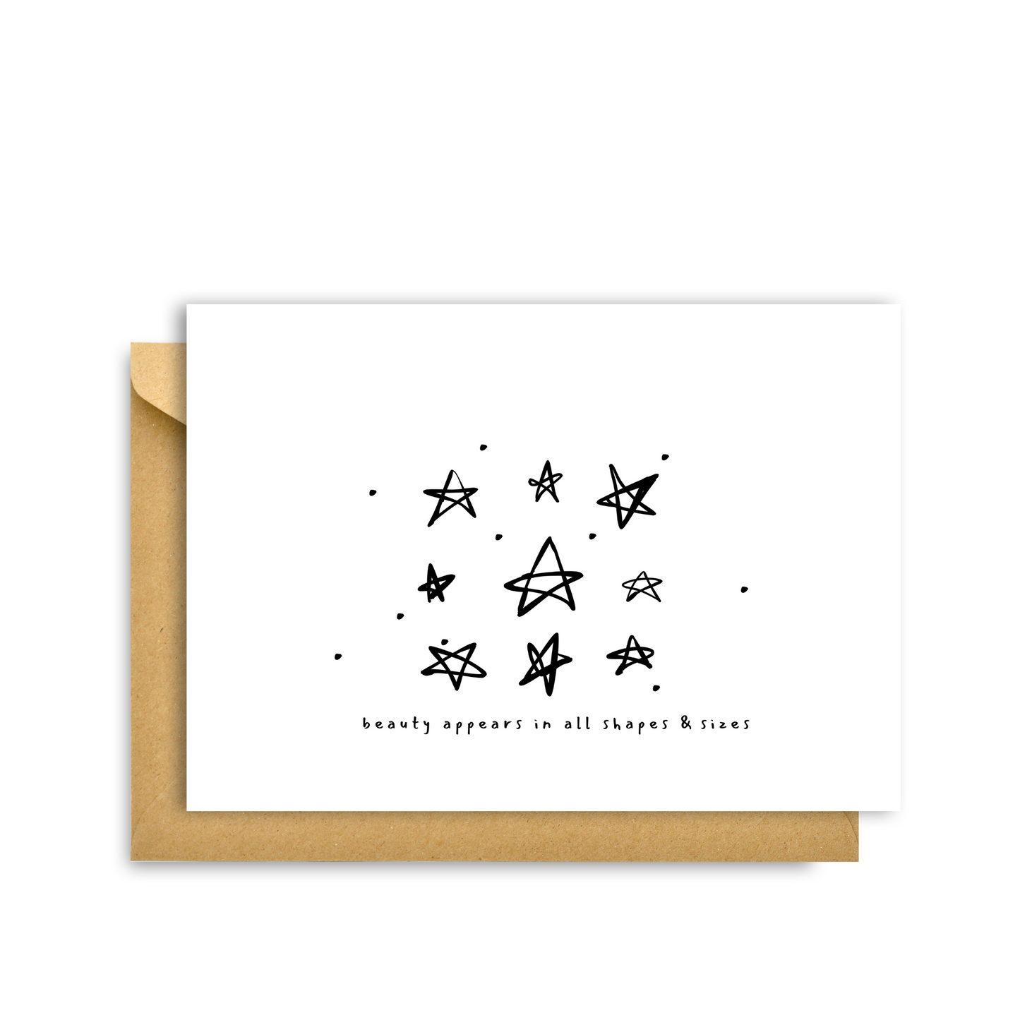 BEAUTY IS IN ALL SHAPES & SIZES CARD