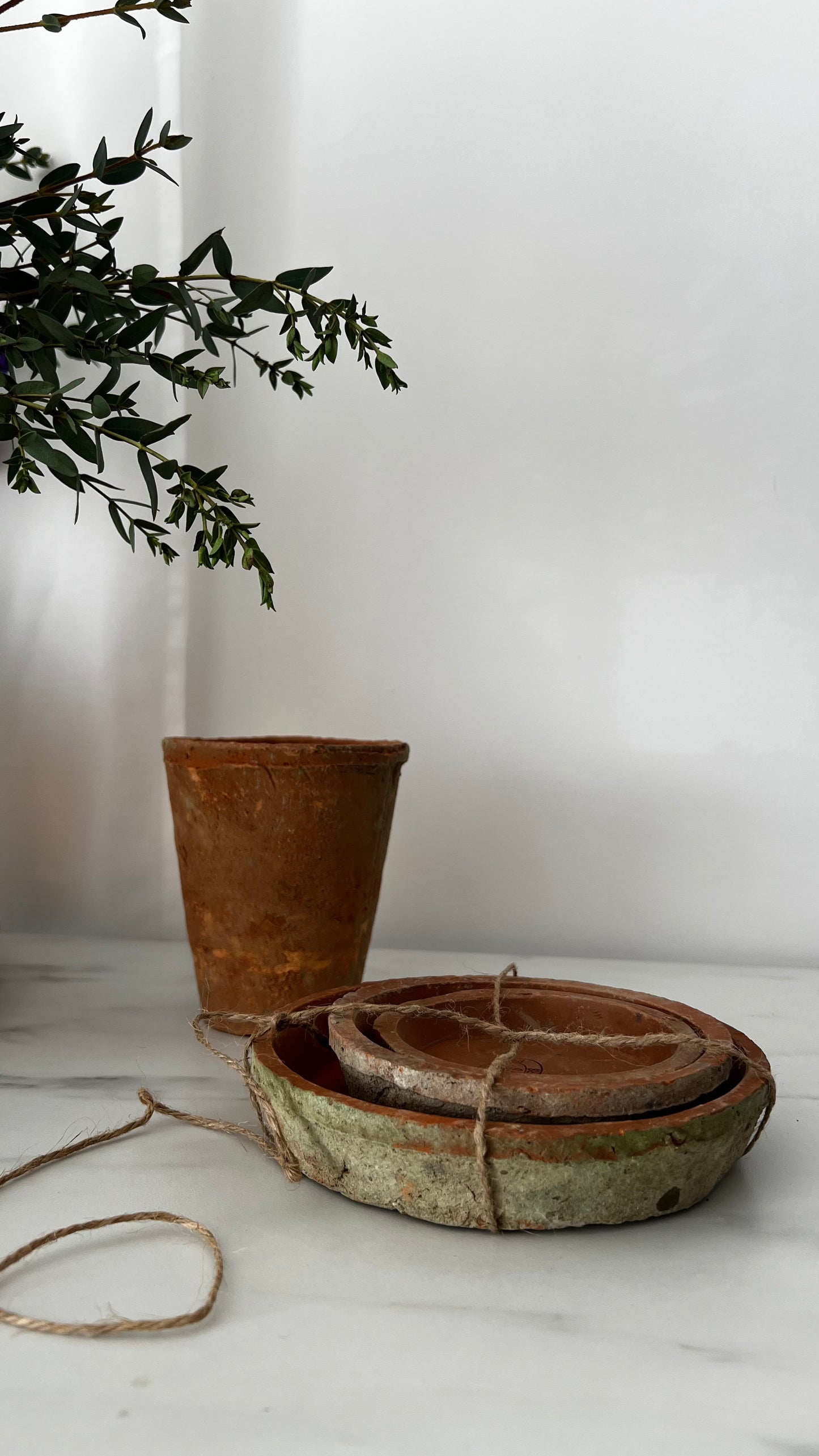 FARMHOUSE STYLE TERRACOTTA POT