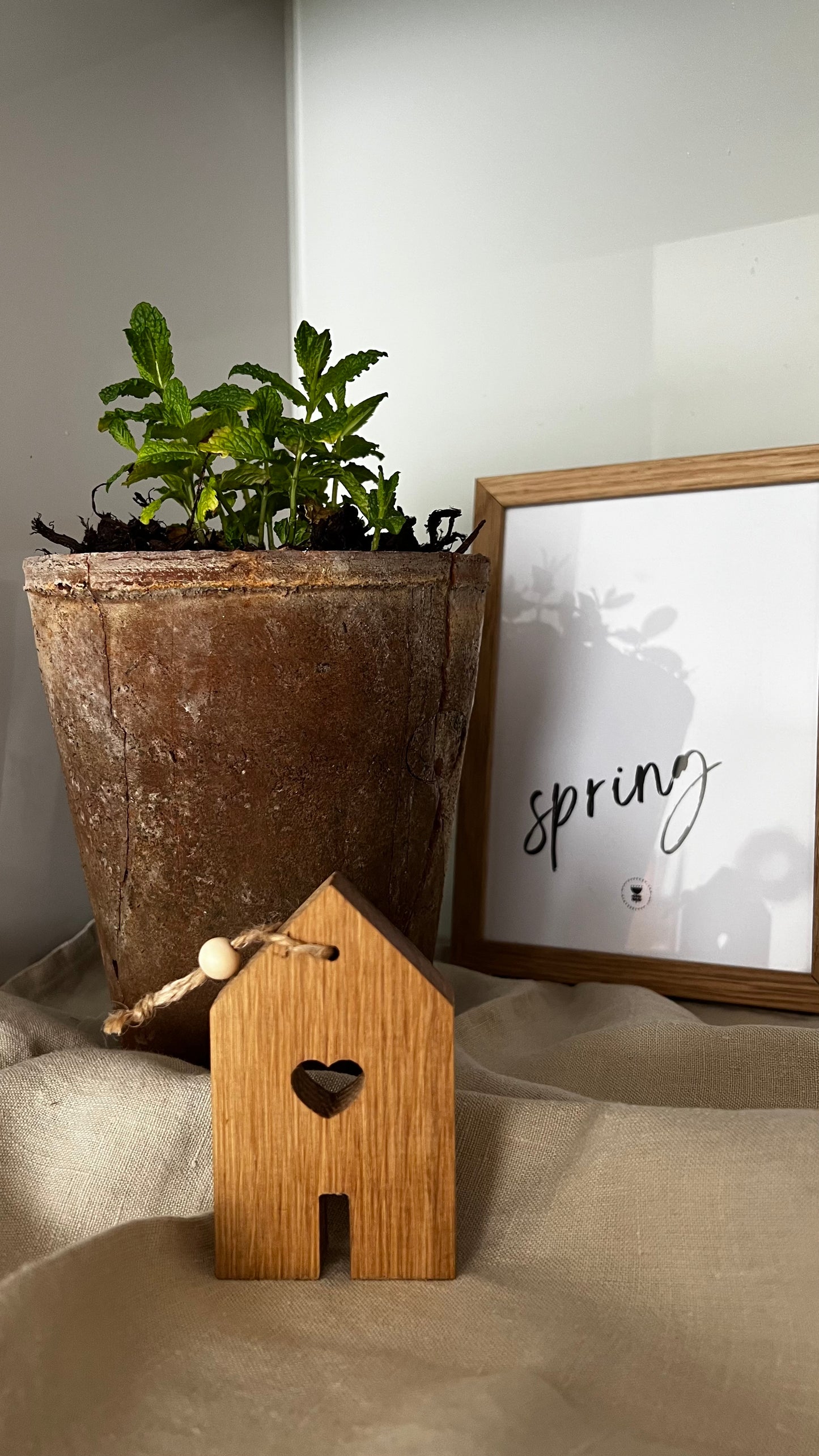 FARMHOUSE STYLE TERRACOTTA POT