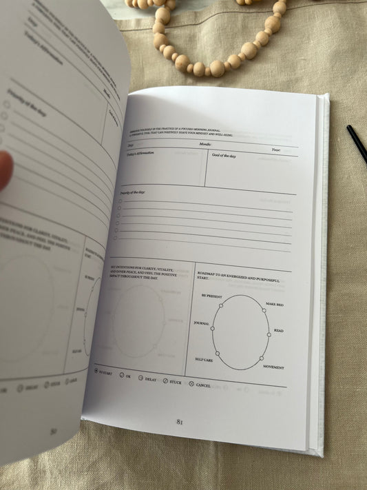 MY MORNING JOURNAL, HARDCOVER NOTEBOOK