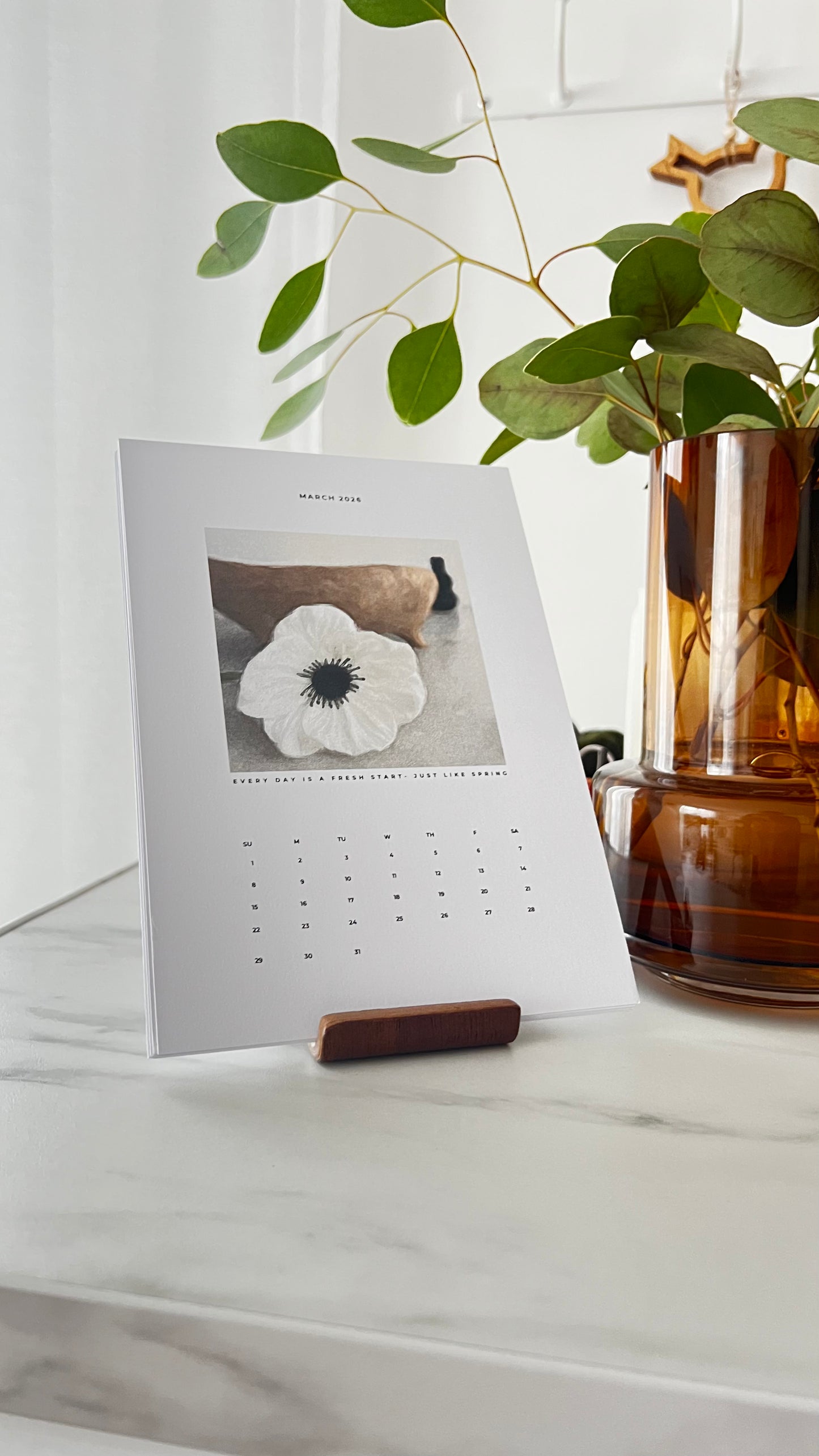 Floral 2026 Wall/ Desk Calendar