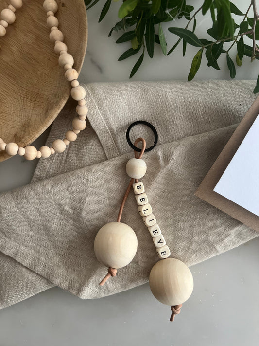 Personalised Eco Keyring