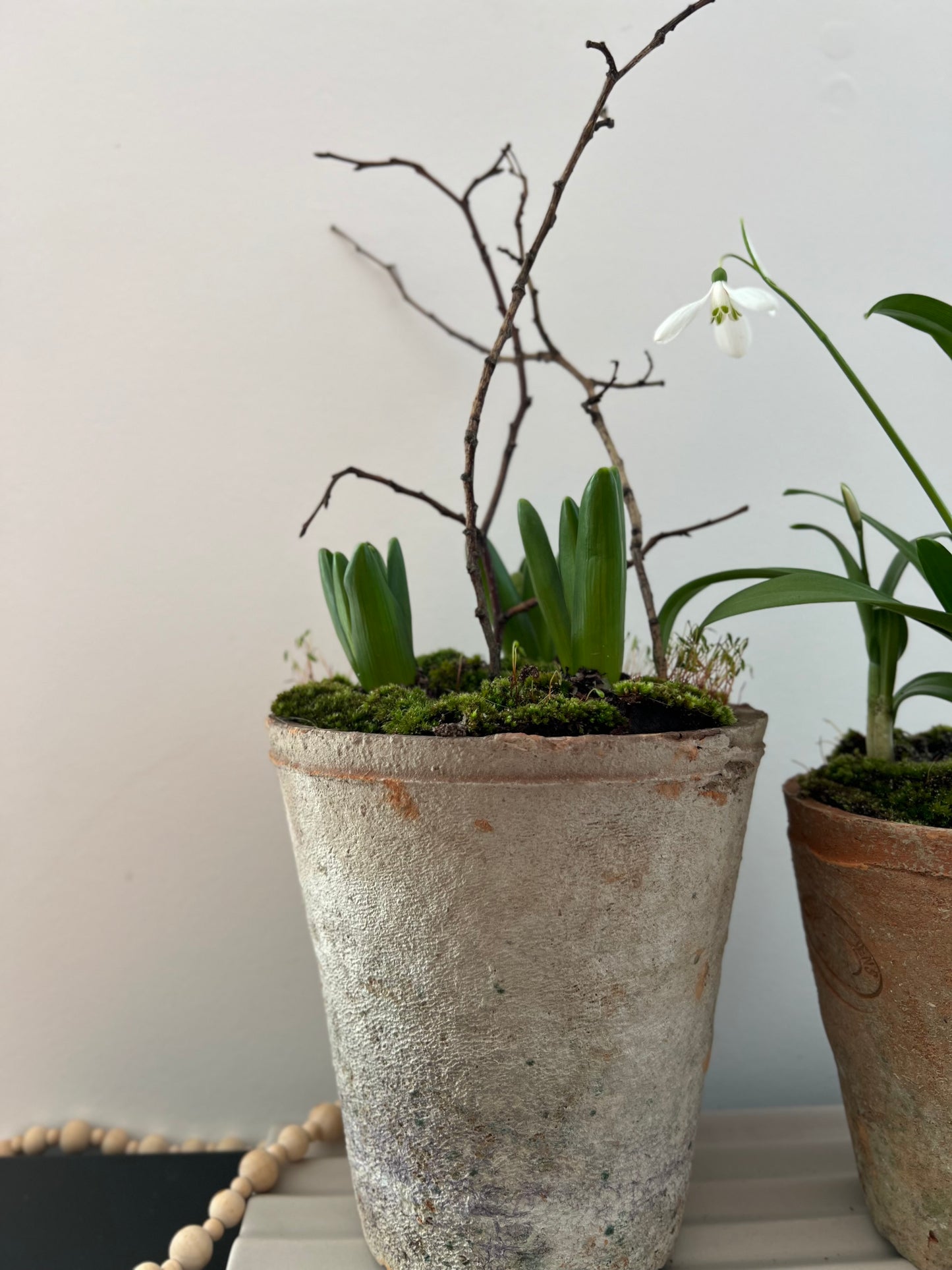FARMHOUSE STYLE TERRACOTTA POT