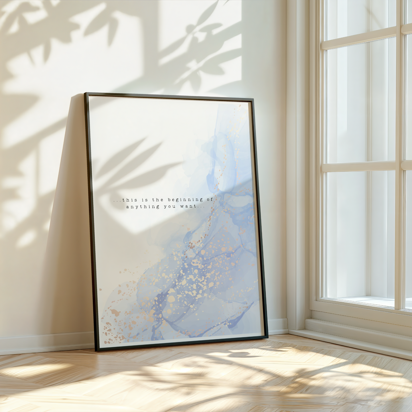 The Beginning Print