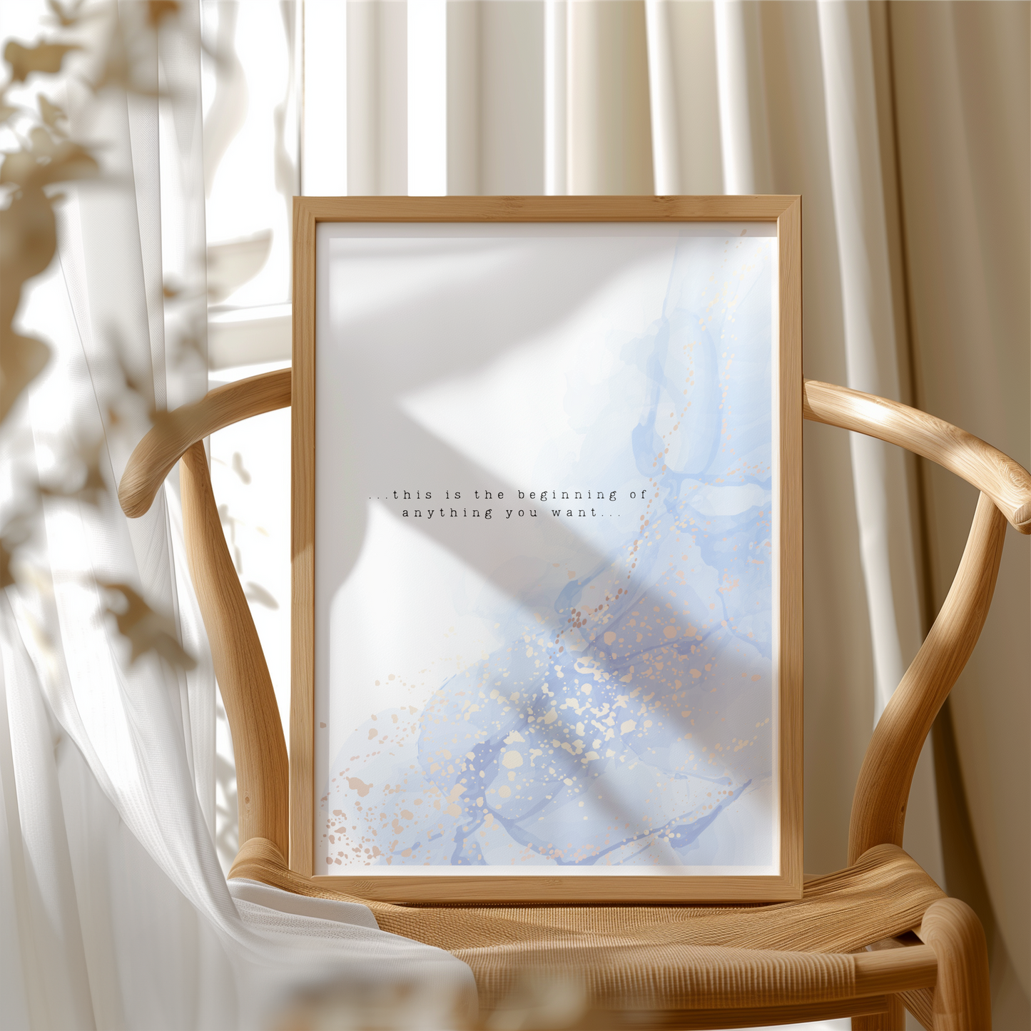 The Beginning Print