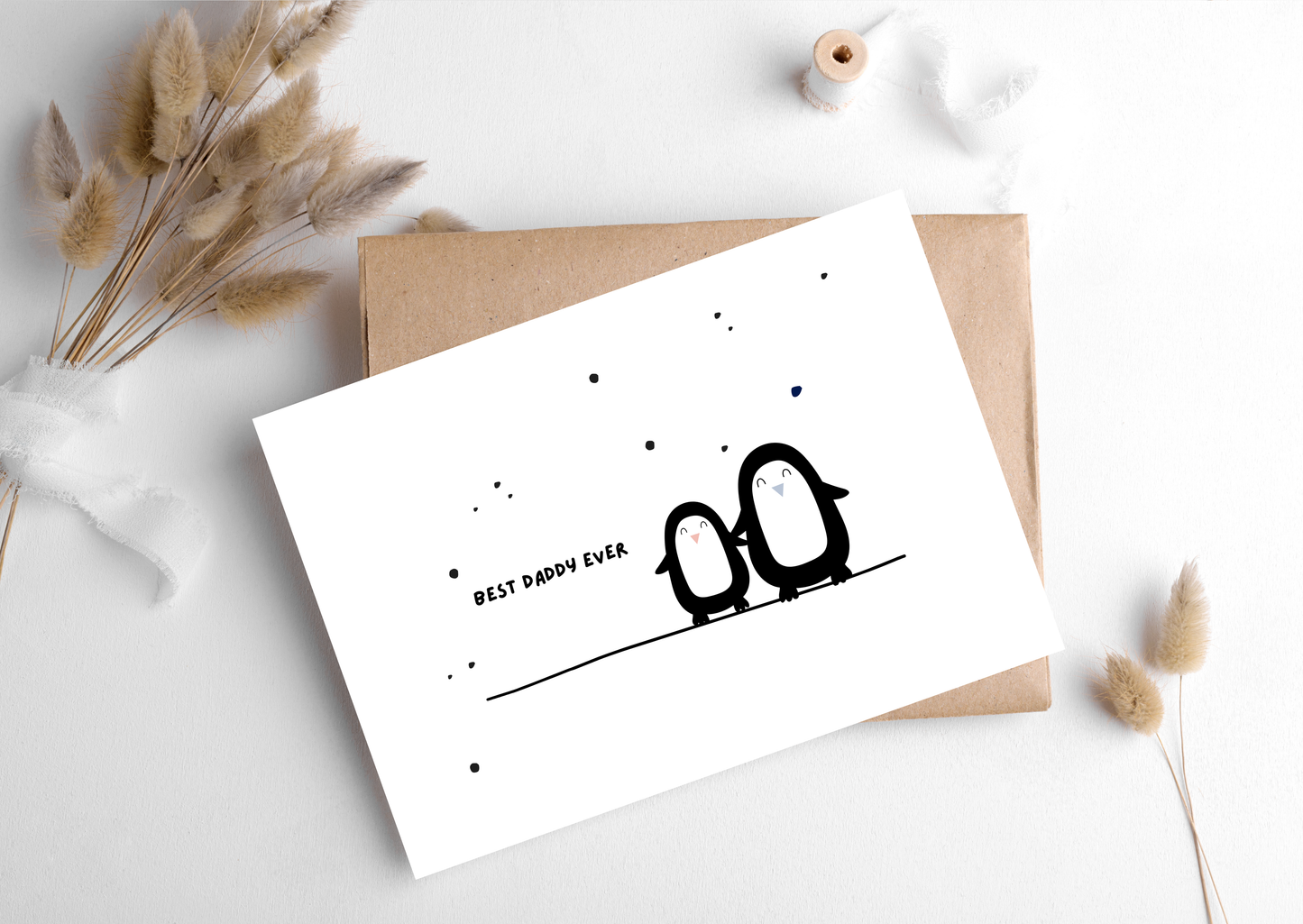 BEST DADDY EVER CARD