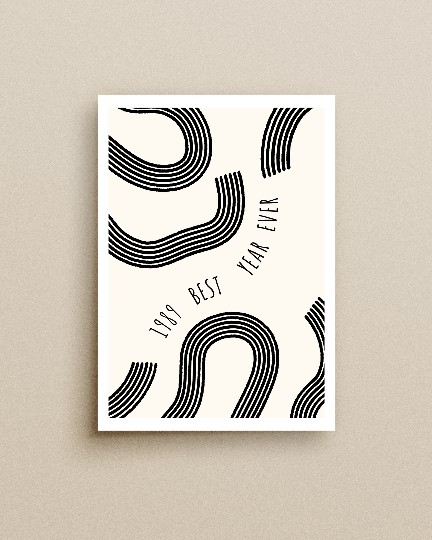 Personalised Best Year Ever Print