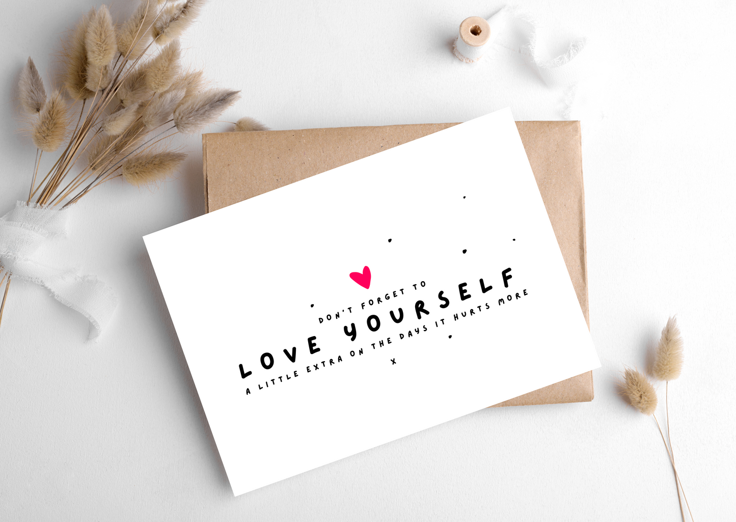 LOVE YOURSELF CARD