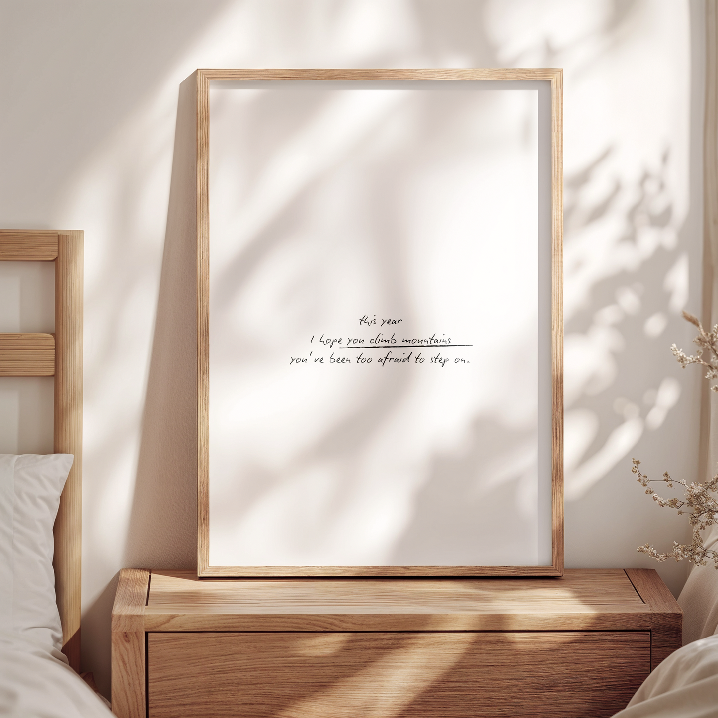 Climb Mountains Print