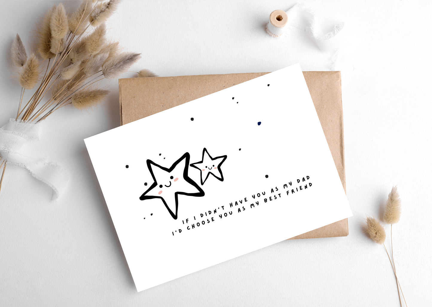 BEST FRIEND DAD CARD
