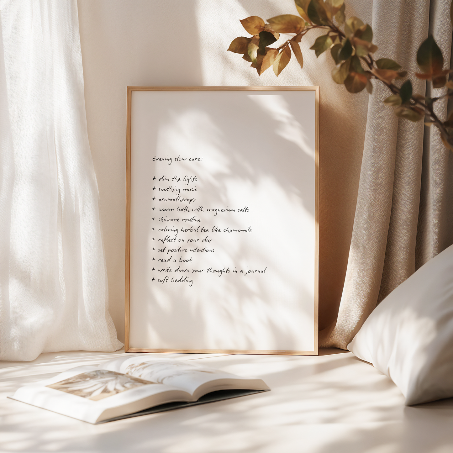 Evening Slow Care Print