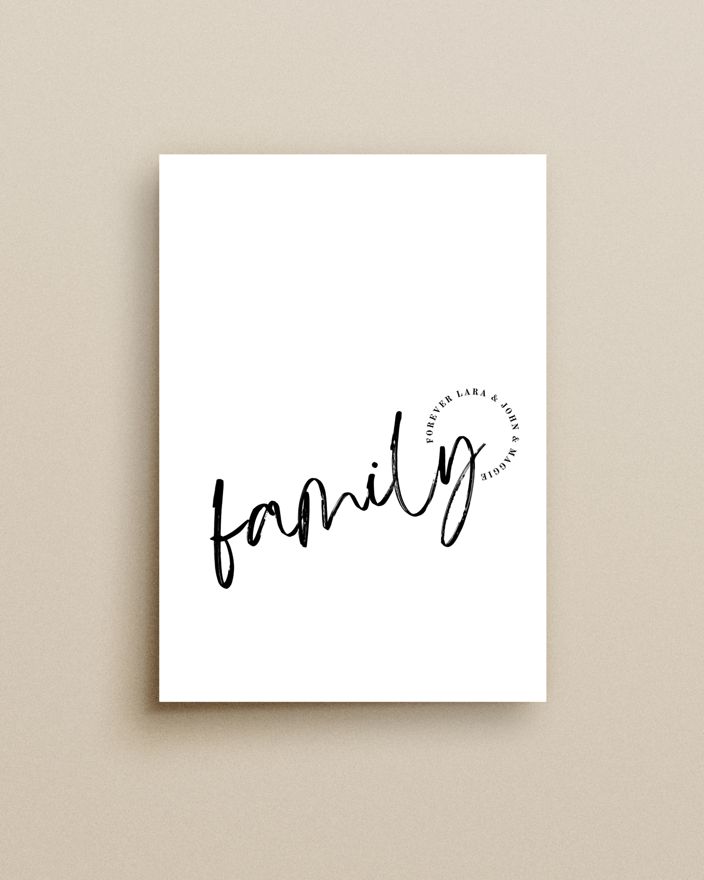 Family Forever Print
