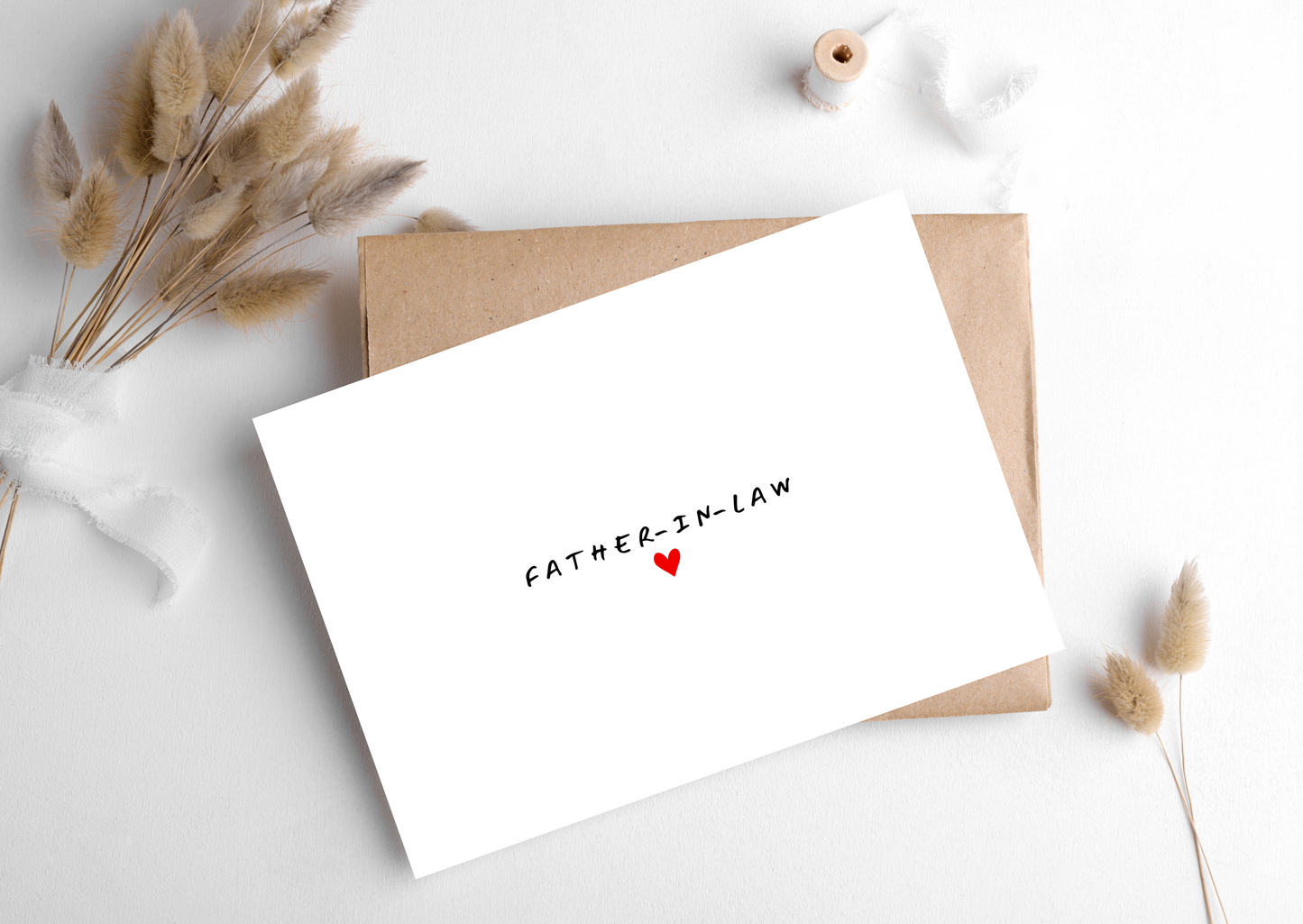 FATHER-IN-LAW HEART CARD