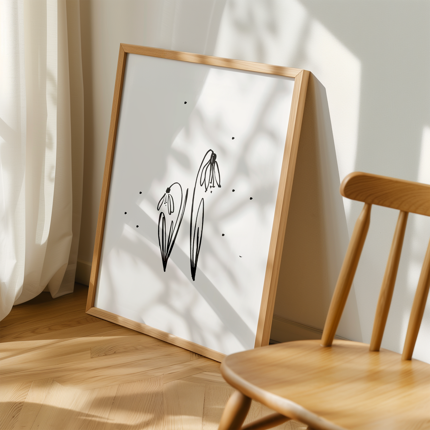 Snowdrop Print