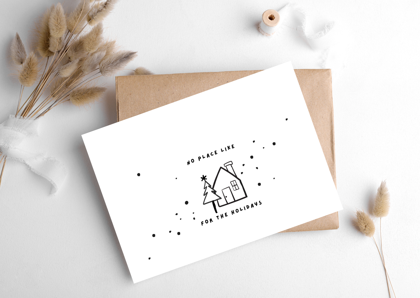 HOME FOR THE HOLIDAYS CARD