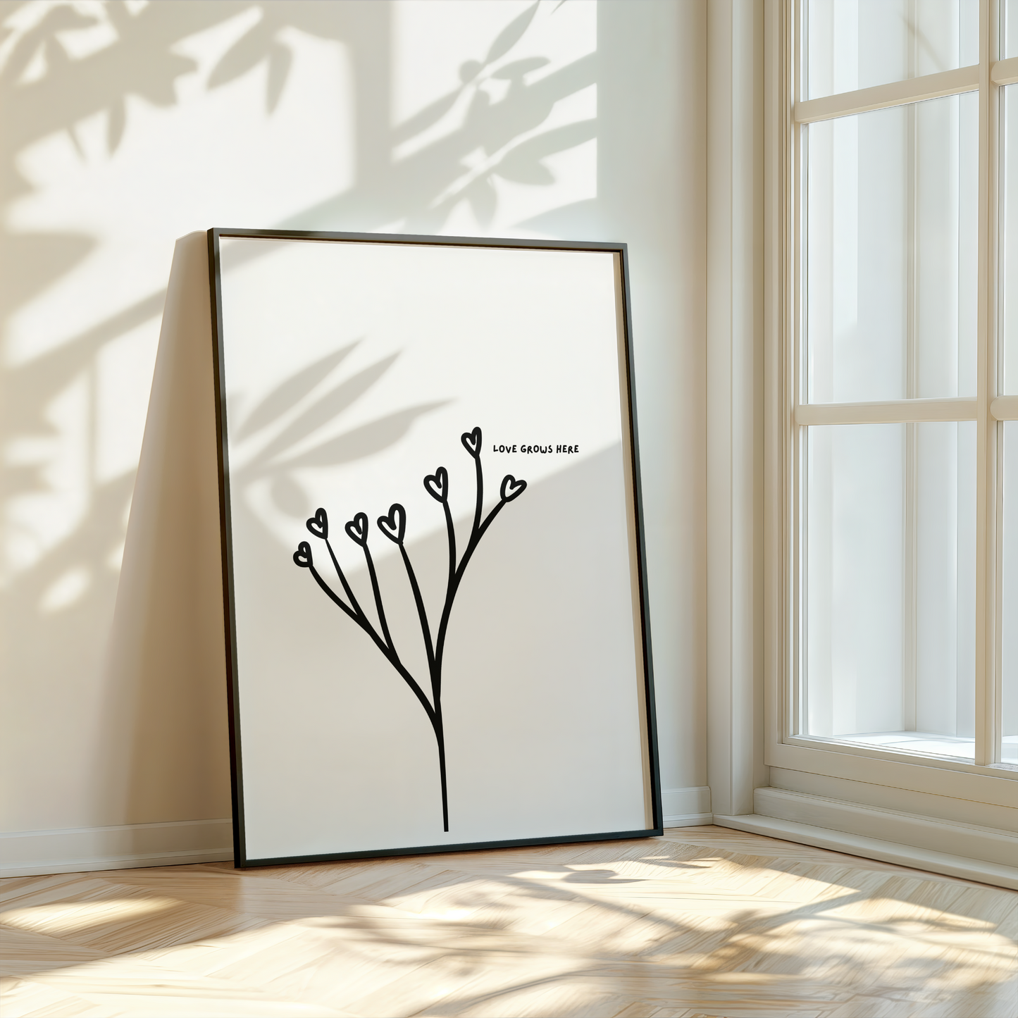 Love Grows Here Print