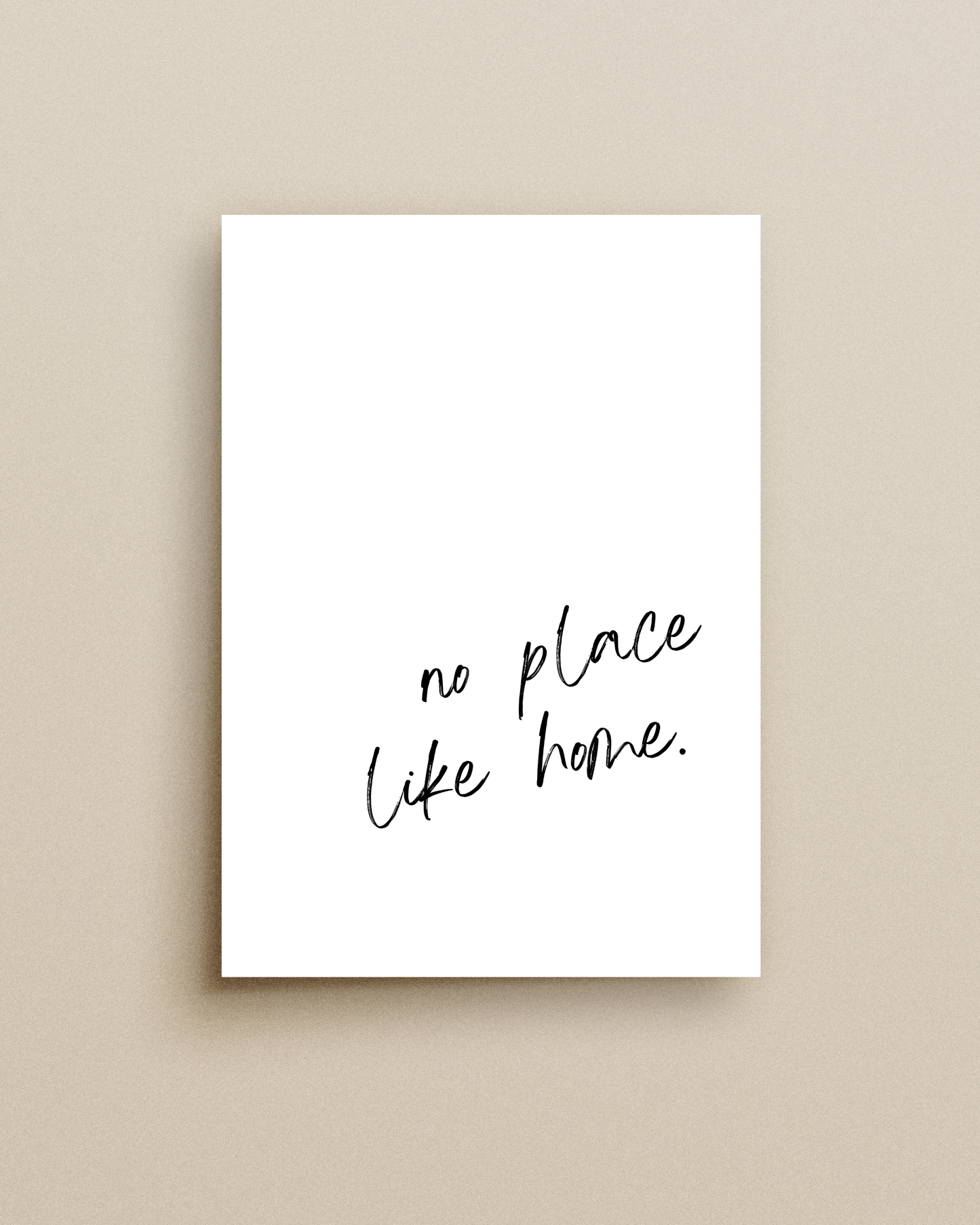 No Place Like Home Print