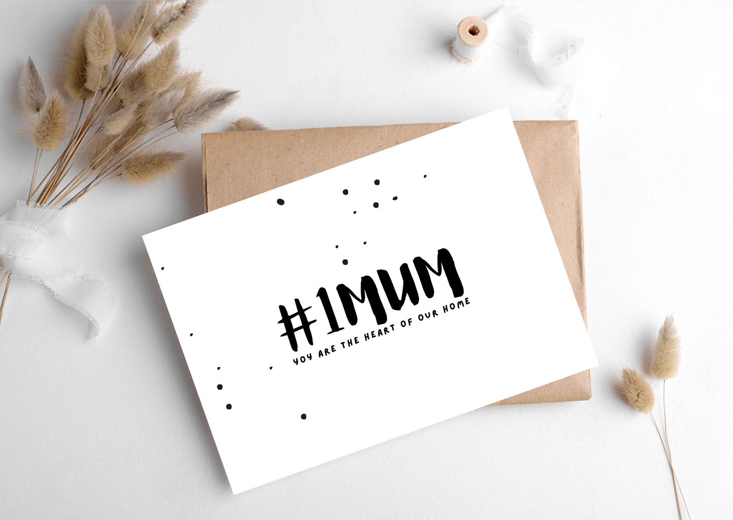 #1 MUM CARD