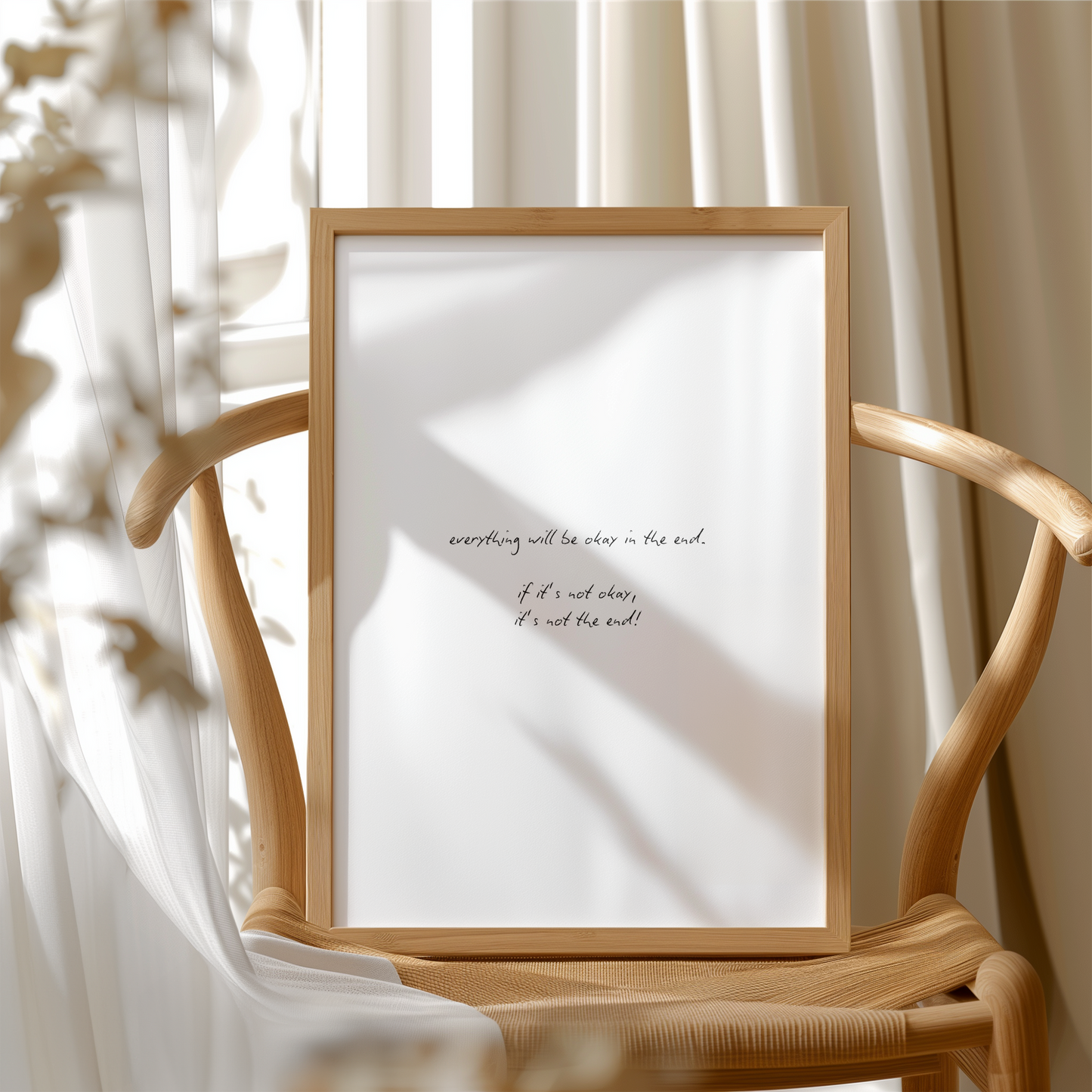 Everything Will Be Ok Print