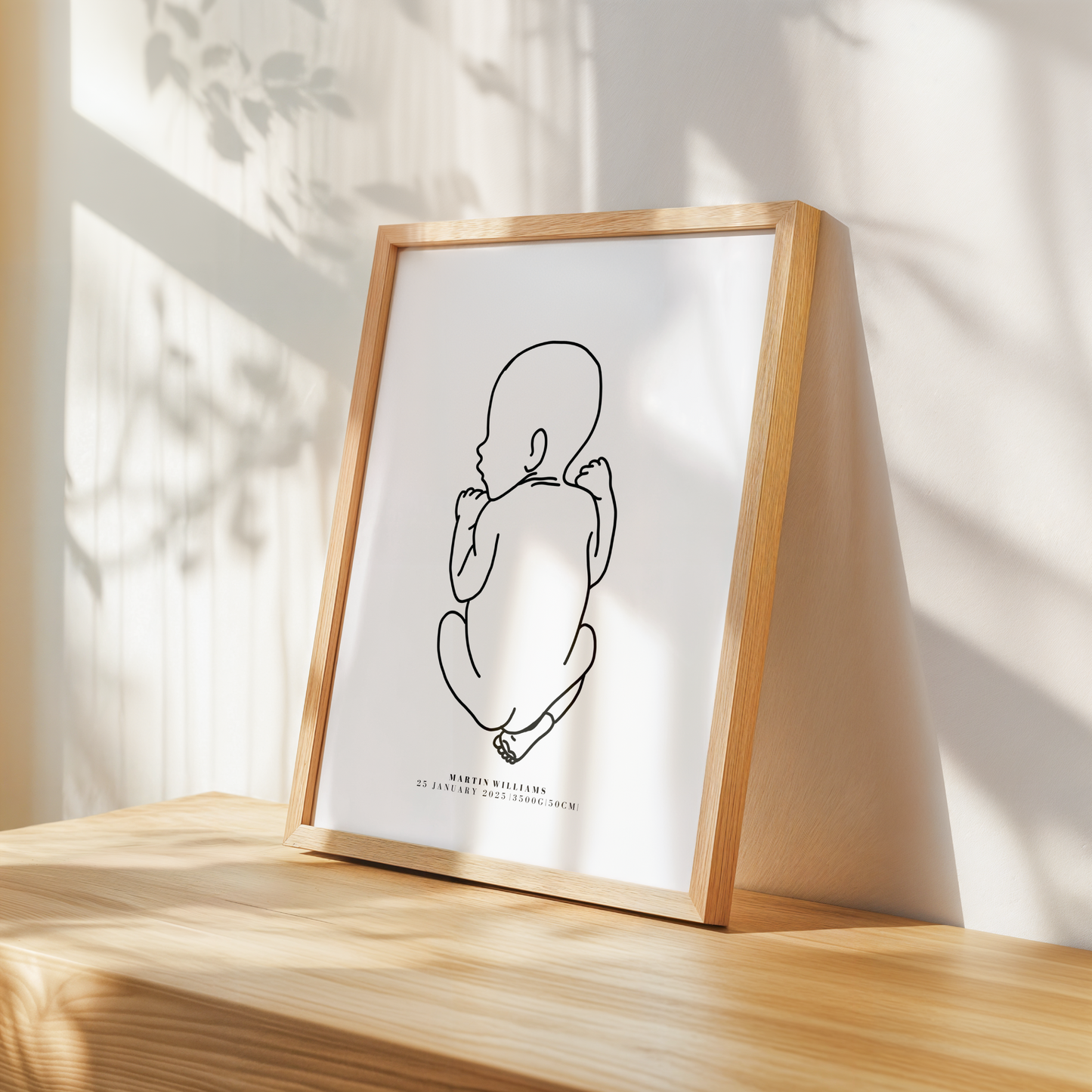 Personalised Newborn Print