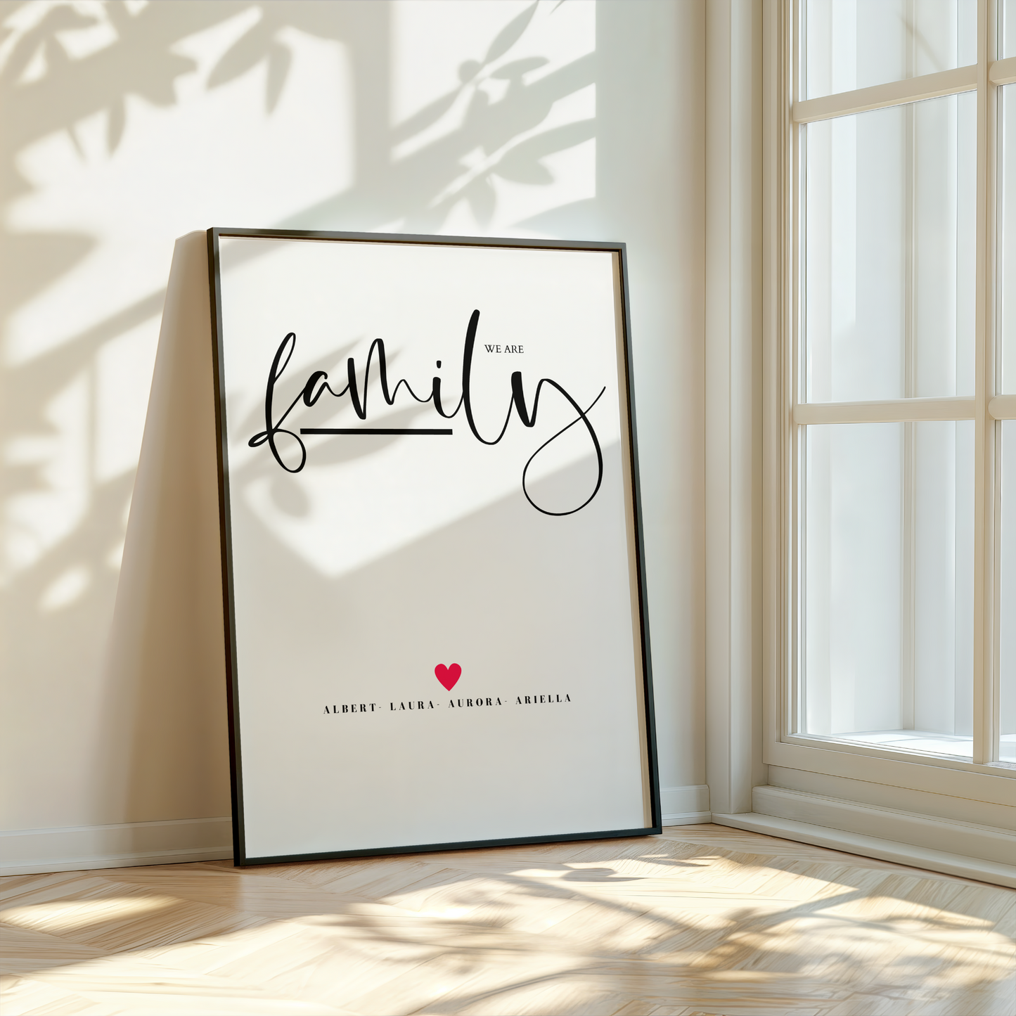 Personalised Family Print