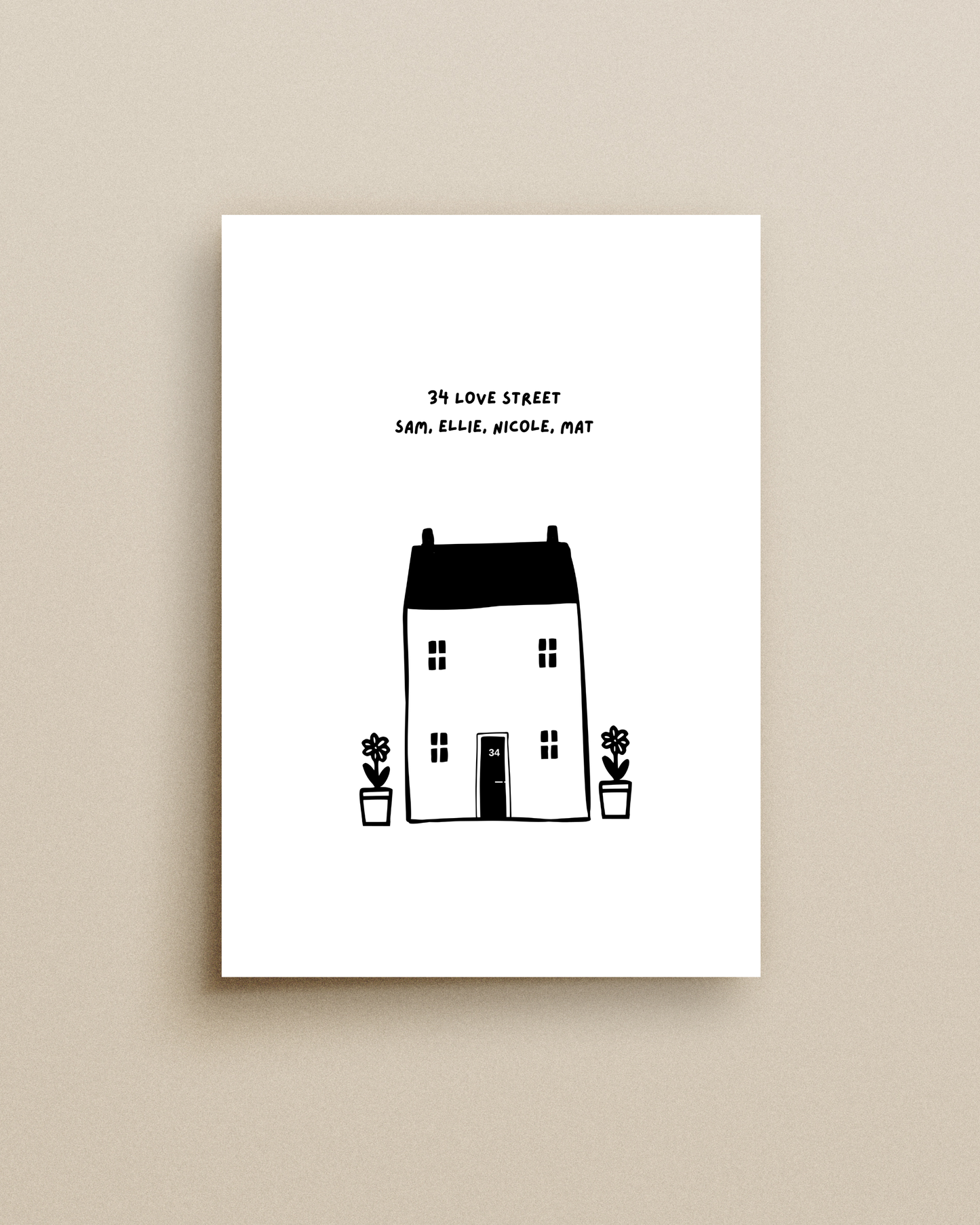 Personalised Home Print