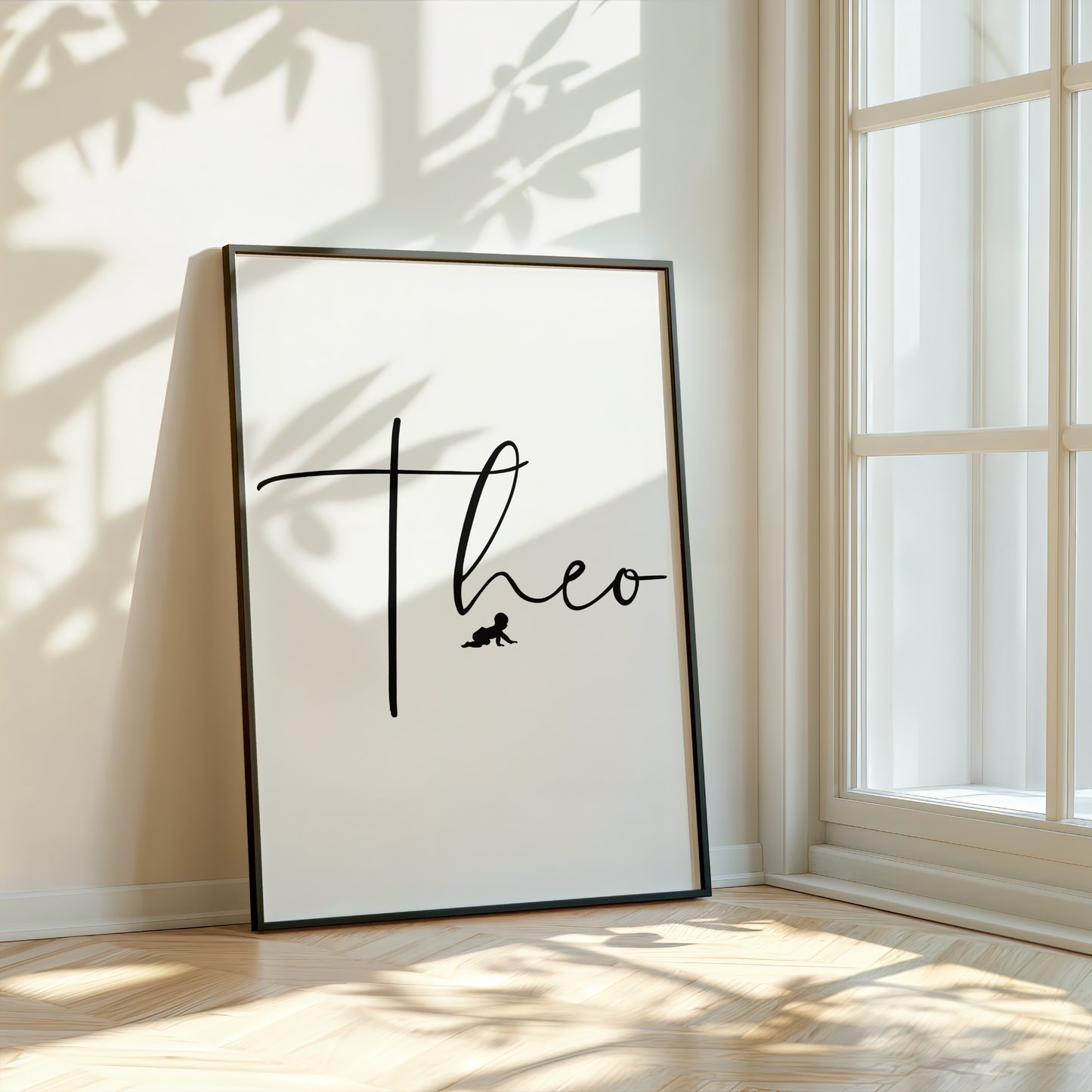 Personalised Baby Name Print